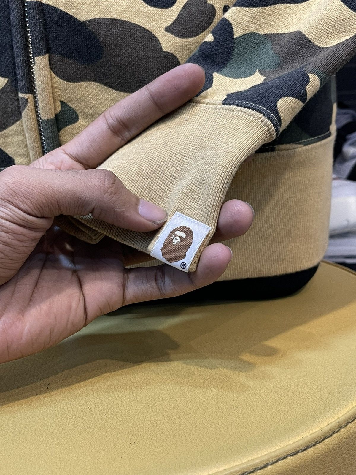 Bape 1st camo Shark full zip hoodie a bathing ape WGM Size US S / EU 44-46 / 1 - 8 Thumbnail