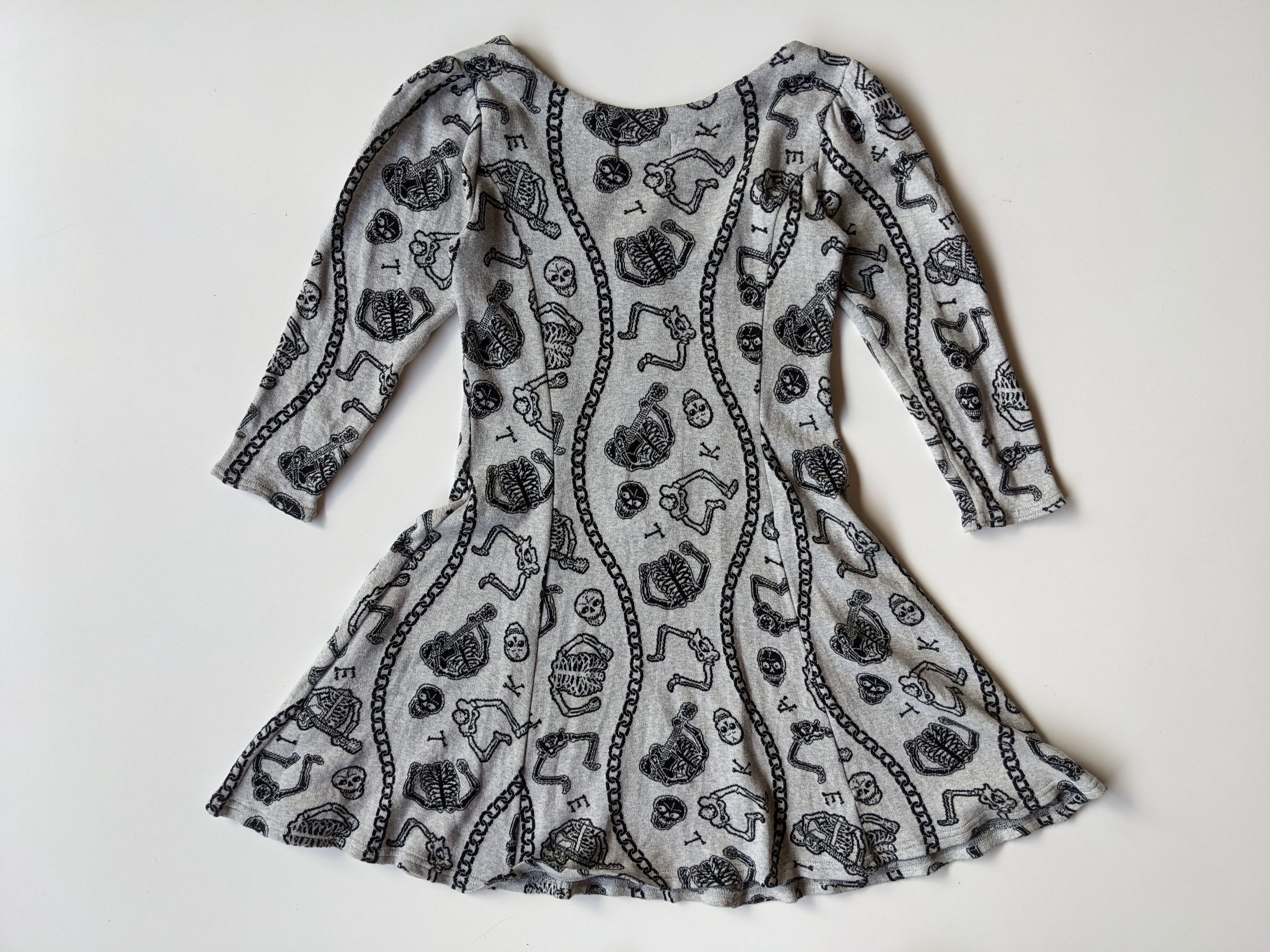 Hysteric Glamour × Japanese Brand Katie Corp skull midi blouse Size XS / US 0-2 / IT 36-38 - 2 Thumbnail