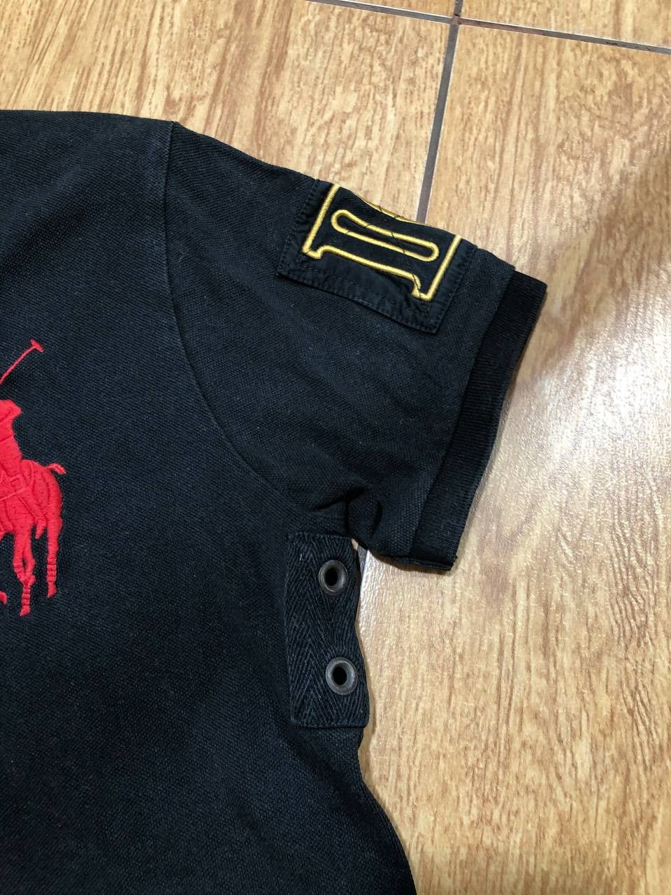 Polo Ralph Lauren Vintage Polo Ralph Lauren Custom Fit Polo Size M Size US M / EU 48-50 / 2 - 10 Thumbnail