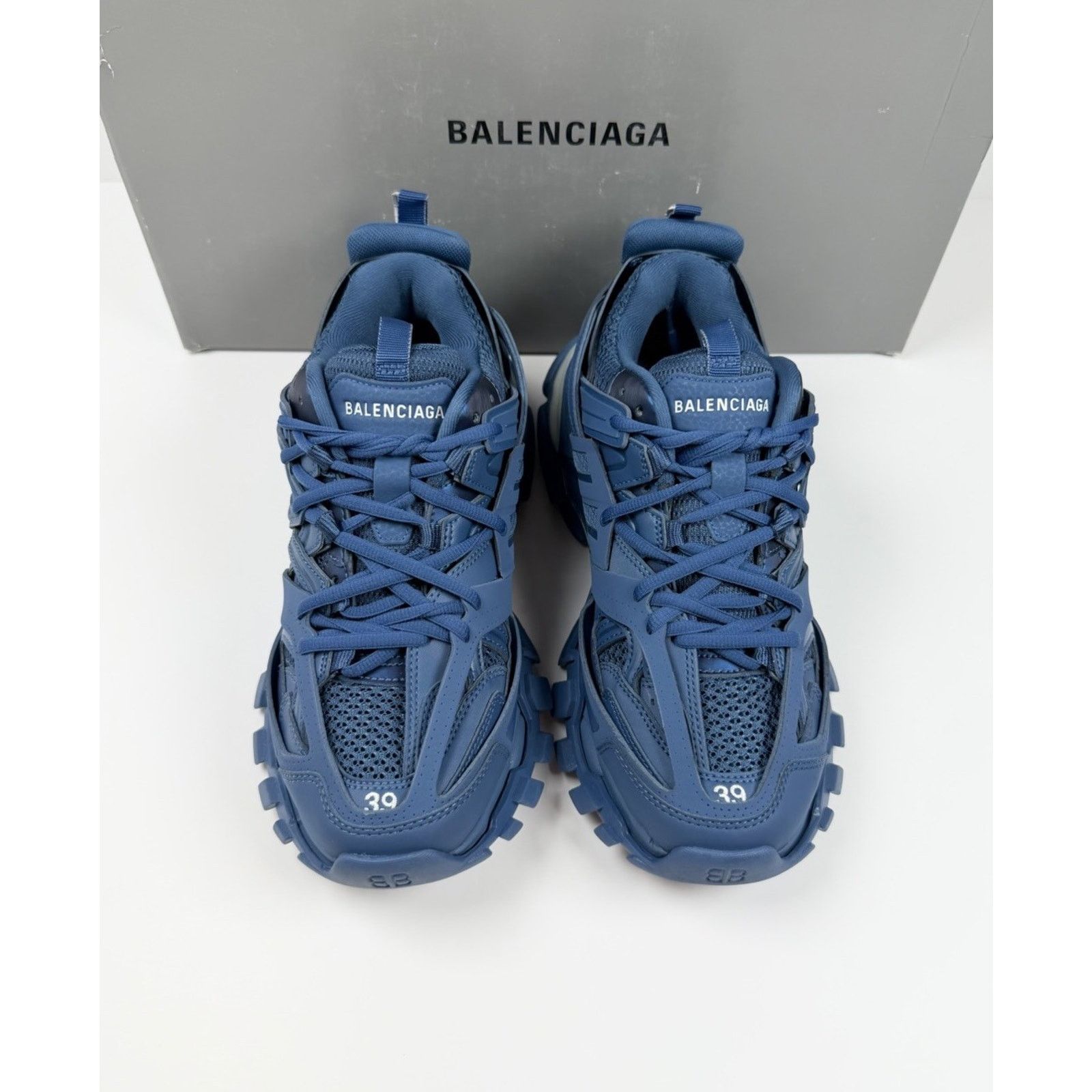 Balenciaga Size 39EU/6US - Balenciaga Track Blue LED Sneakers NEW! Size US 6 / EU 39 - 2 Thumbnail