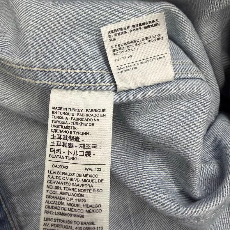 Levi's Levi's Vintage Washed Denim Jacket Q10 Size US L / EU 52-54 / 3 - 2 Thumbnail