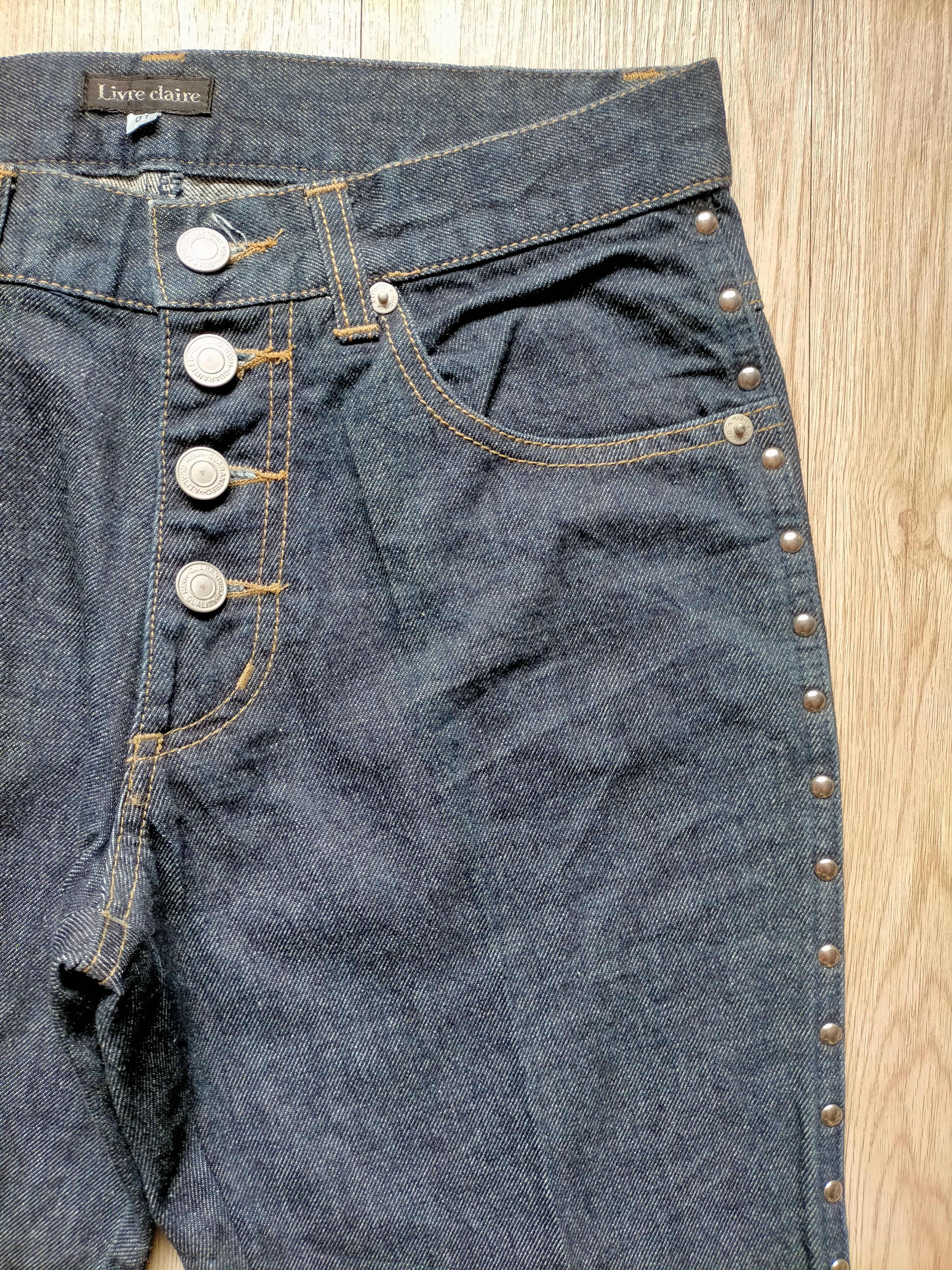 If Six Was Nine Flare Jeans Livre Claire Bell Bottom Boot cut denim Size US 29 - 5 Thumbnail