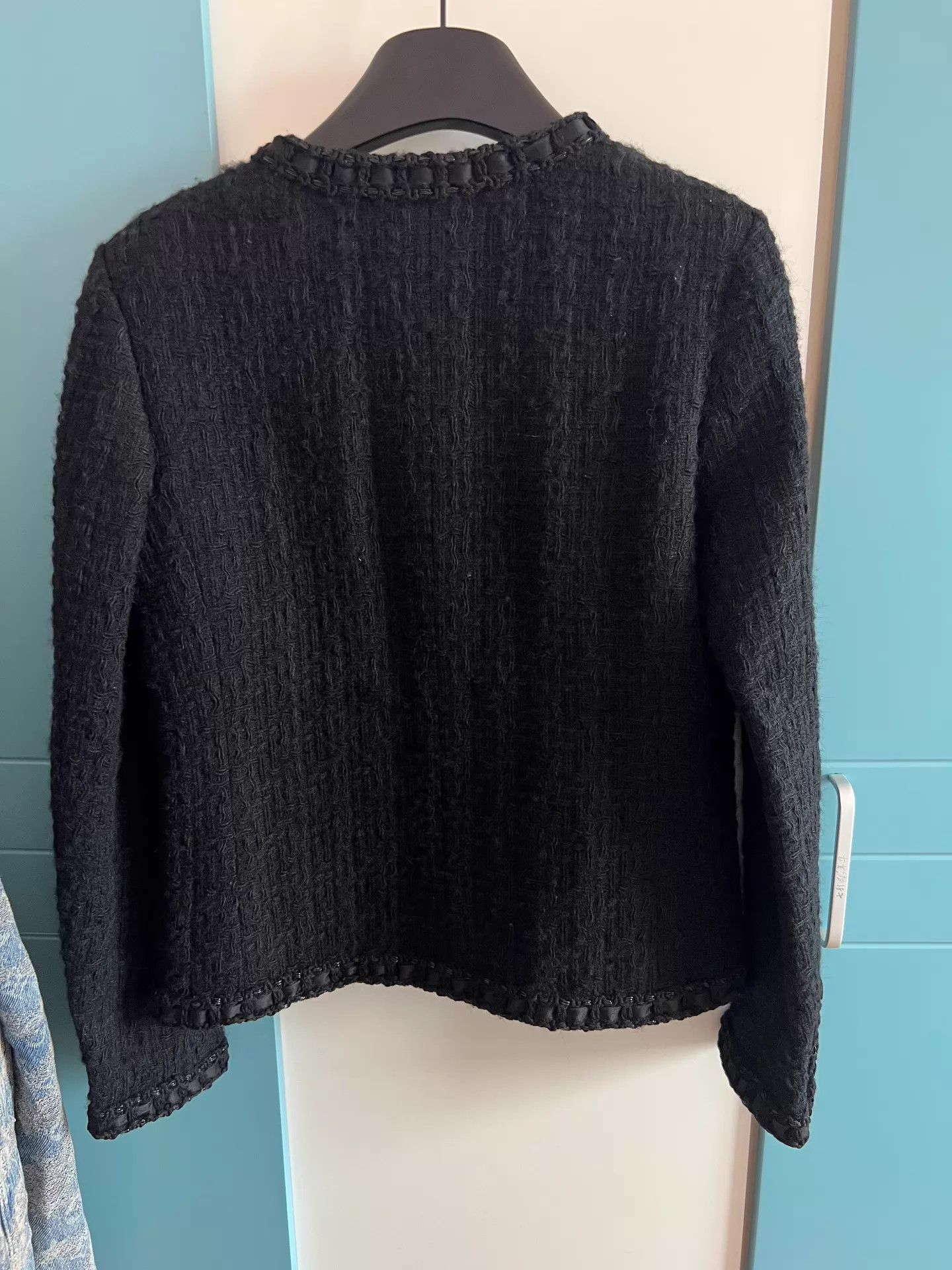 Chanel Chanel Black Jacket Size 38 Size S / US 4 / IT 40 - 2 Thumbnail