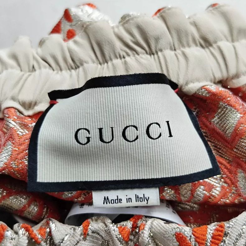 Gucci Gucci Gold thread embroidery shorts Size US 36 / EU 52 - 3 Thumbnail
