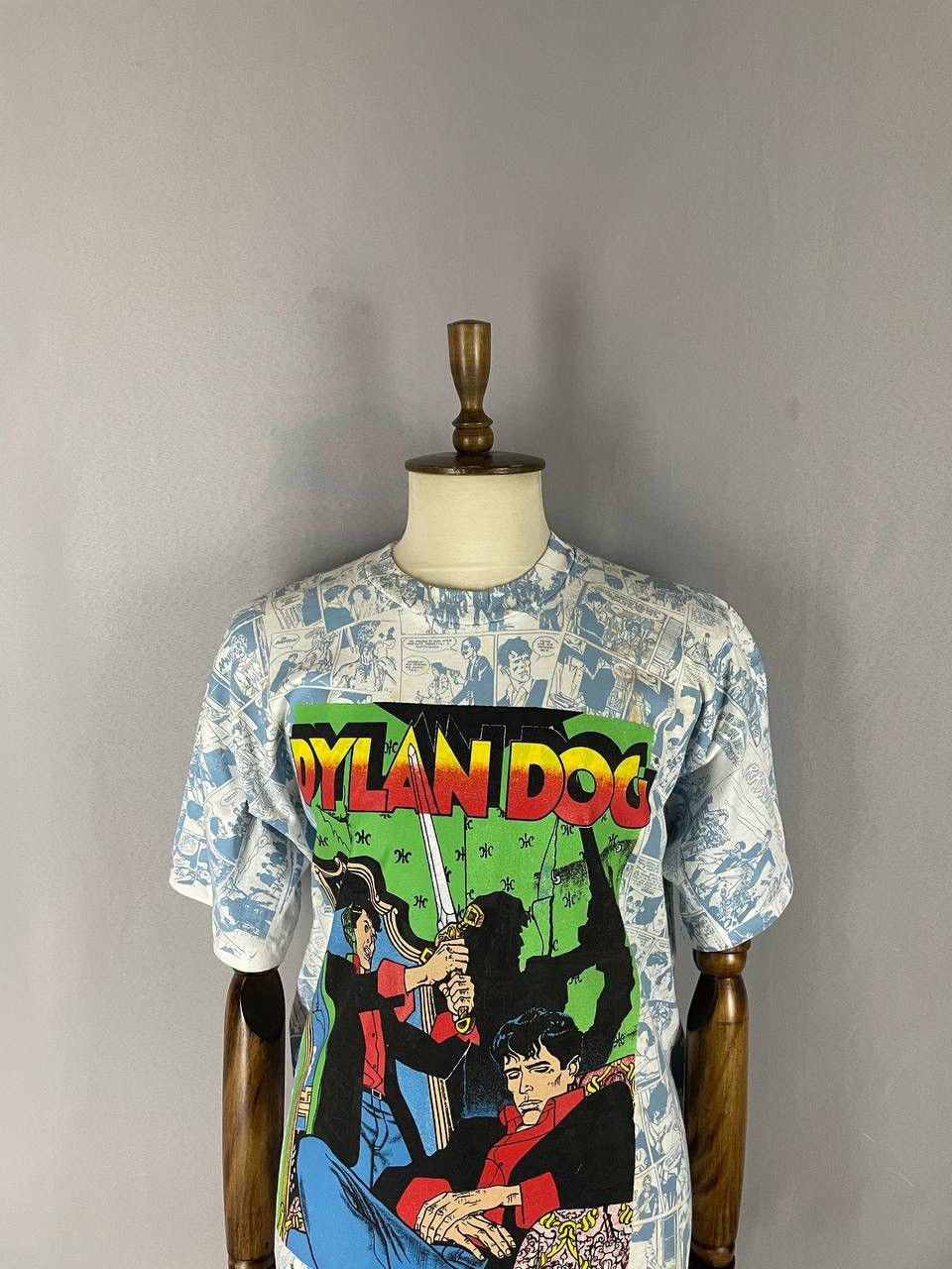 Vintage Dylan Dog Tee T Shirt Vintage 1992 Size US XL / EU 56 / 4 - 2 Thumbnail