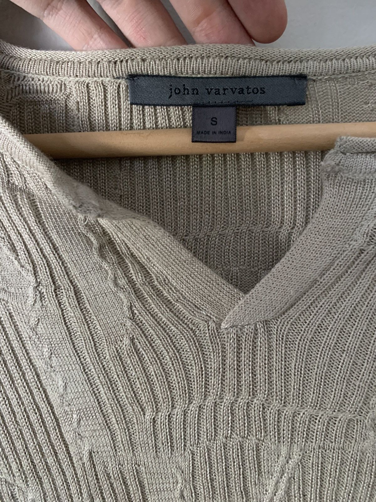 John Varvatos Vinny Henley Size US S / EU 44-46 / 1 - 4 Thumbnail