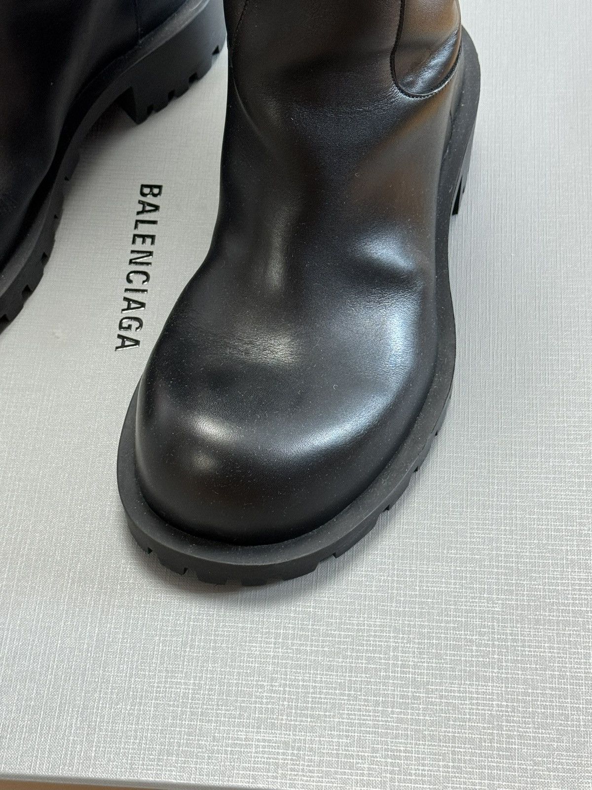 Balenciaga Hummer leather boots Size US 8 / EU 41 - 5 Thumbnail