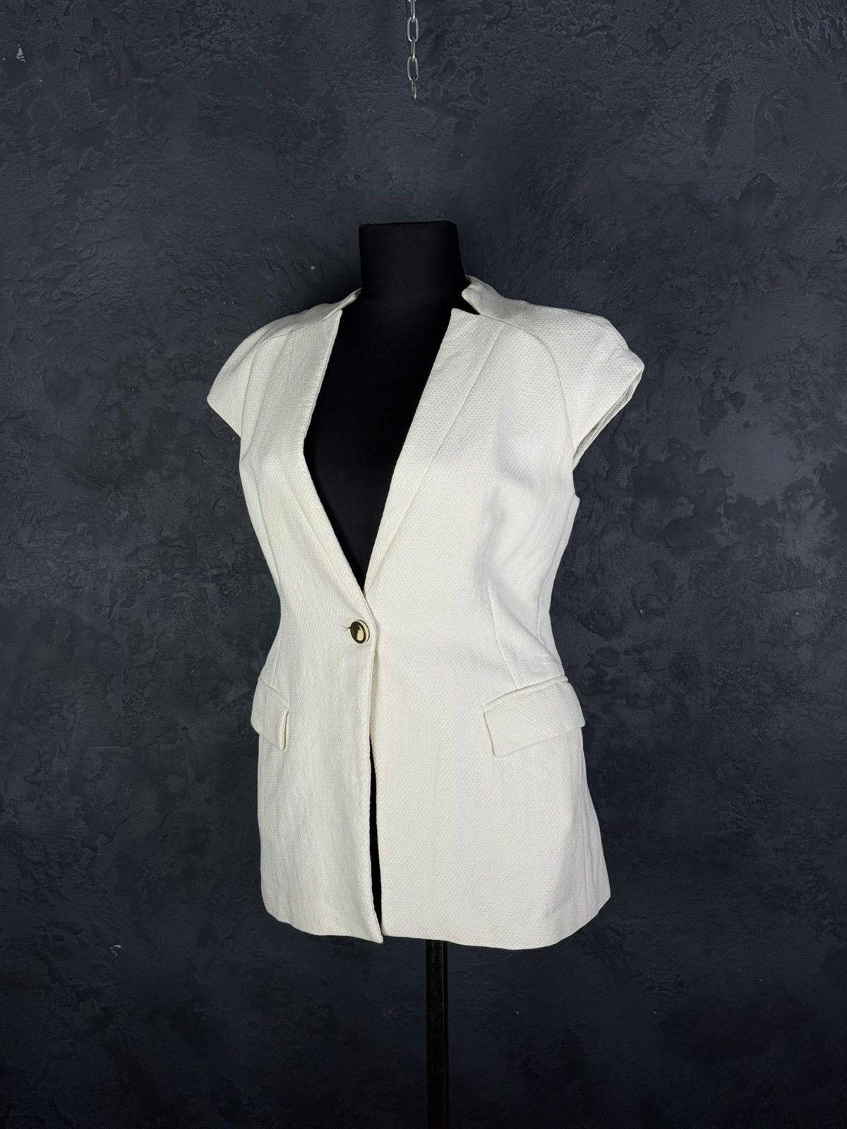 Versace Gianni Versace Beige Women’s Vest Designer Size 44 Size M / US 6-8 / IT 42-44 - 1 Thumbnail