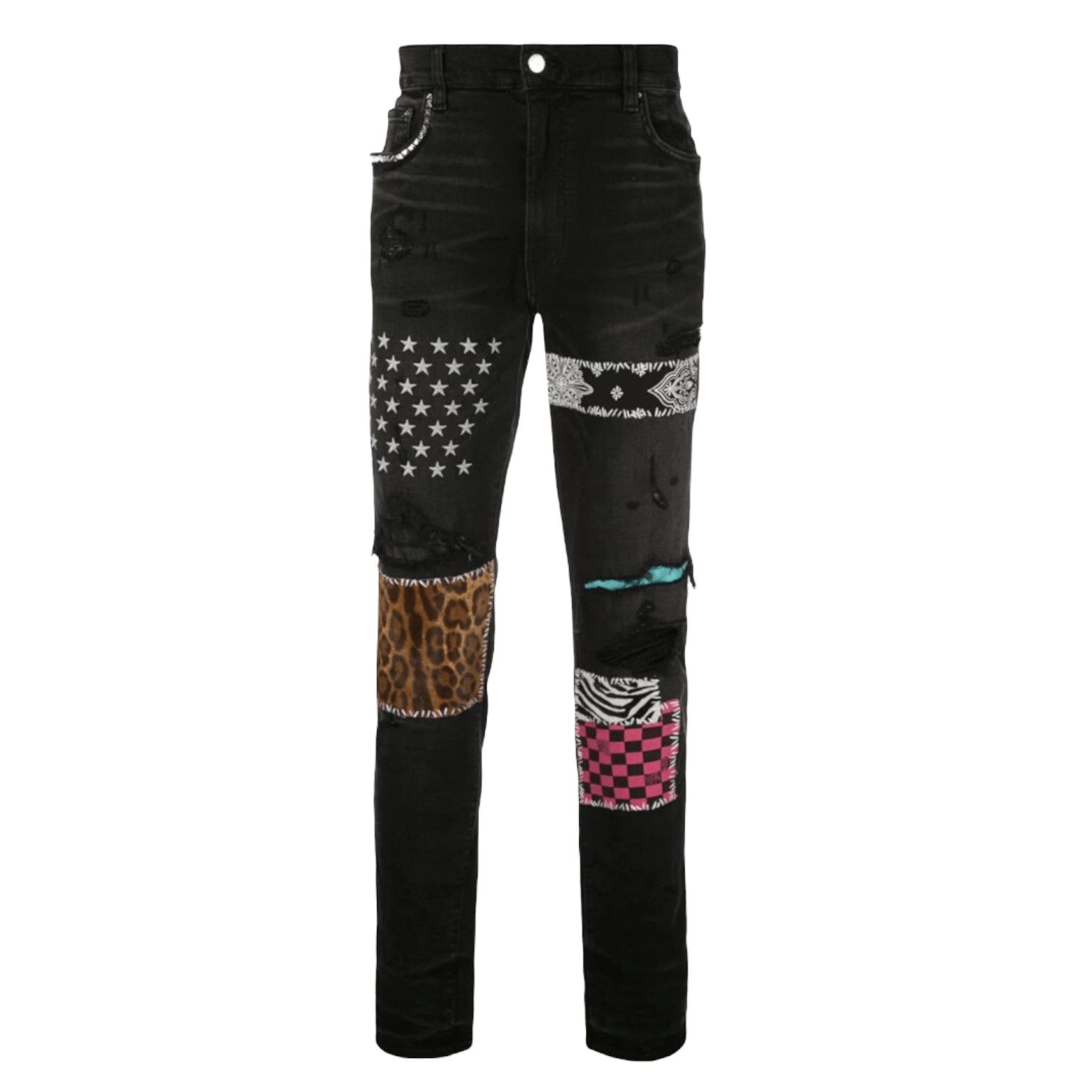 Amiri Amiri Art Patch Jeans Aged Black Size US 30 / EU 46 - 1 Preview