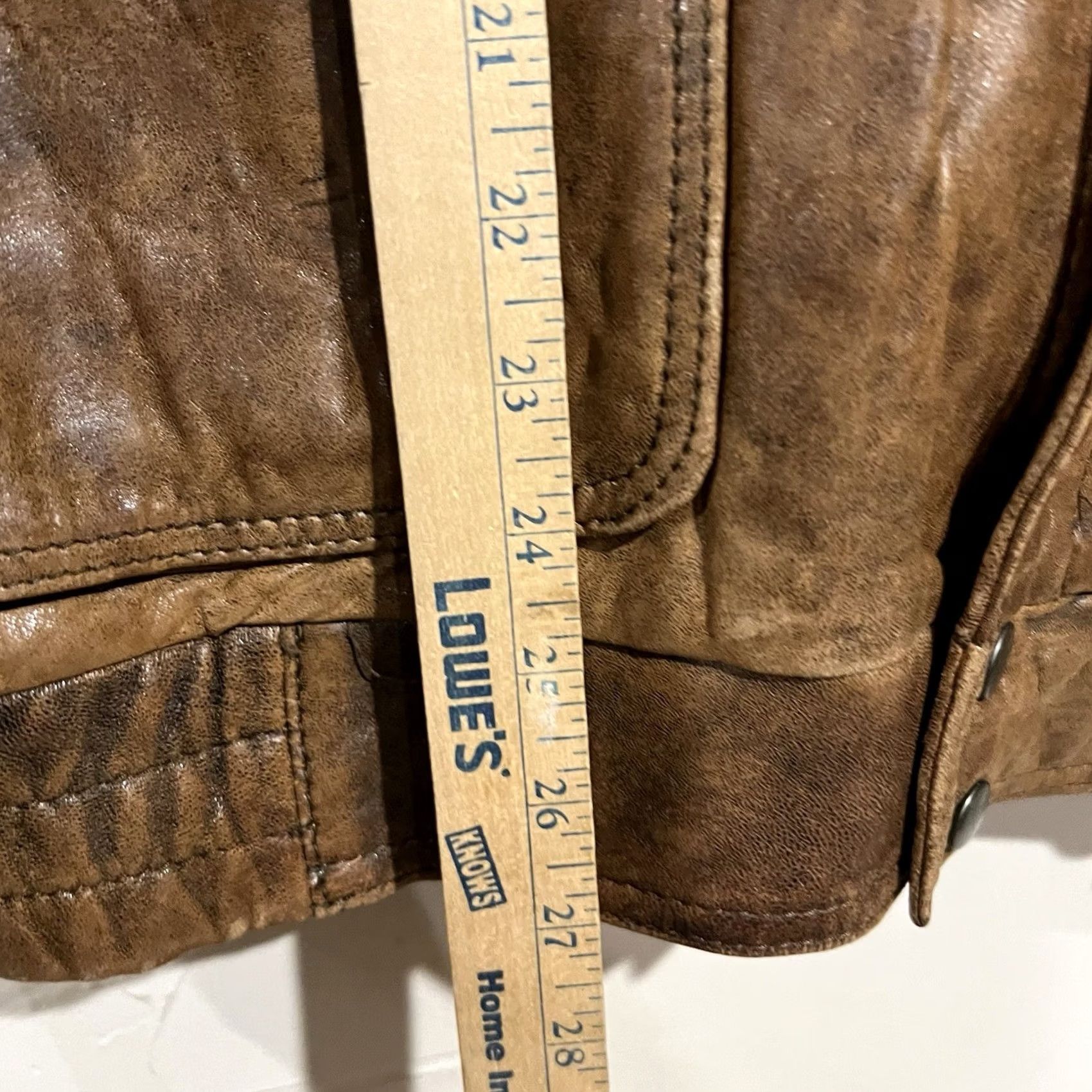 Vintage VINTAGE Adler B-90 Distressed Leather Bomber Jacket Korea L Jacket Unisex Adults Brown BOMBER Mens Womens Size US L / EU 52-54 / 3 - 4 Thumbnail