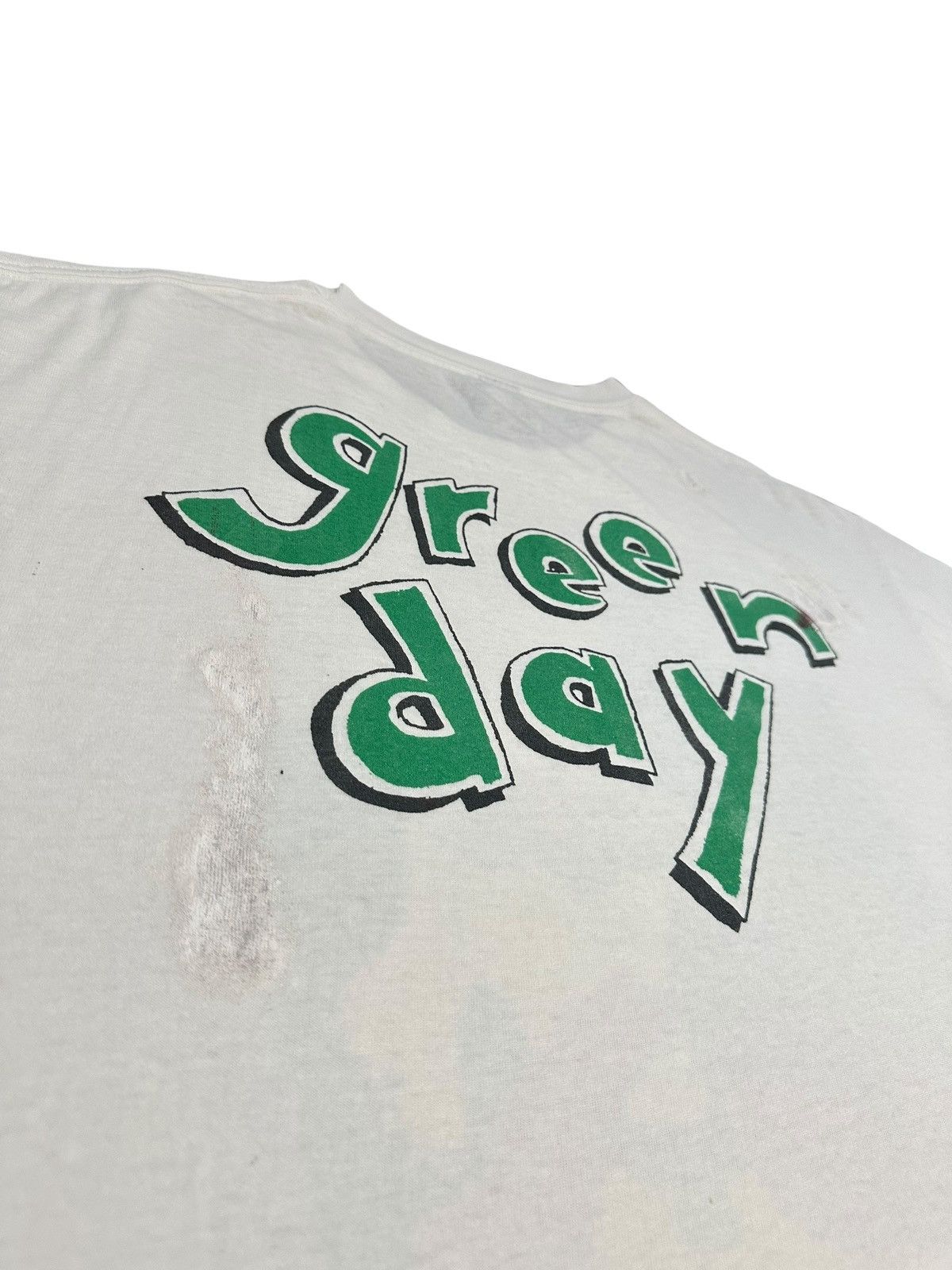 Band Tees Vintage 1994 Green Day Dookie Dog Poop T shirt Size US XL / EU 56 / 4 - 11 Thumbnail
