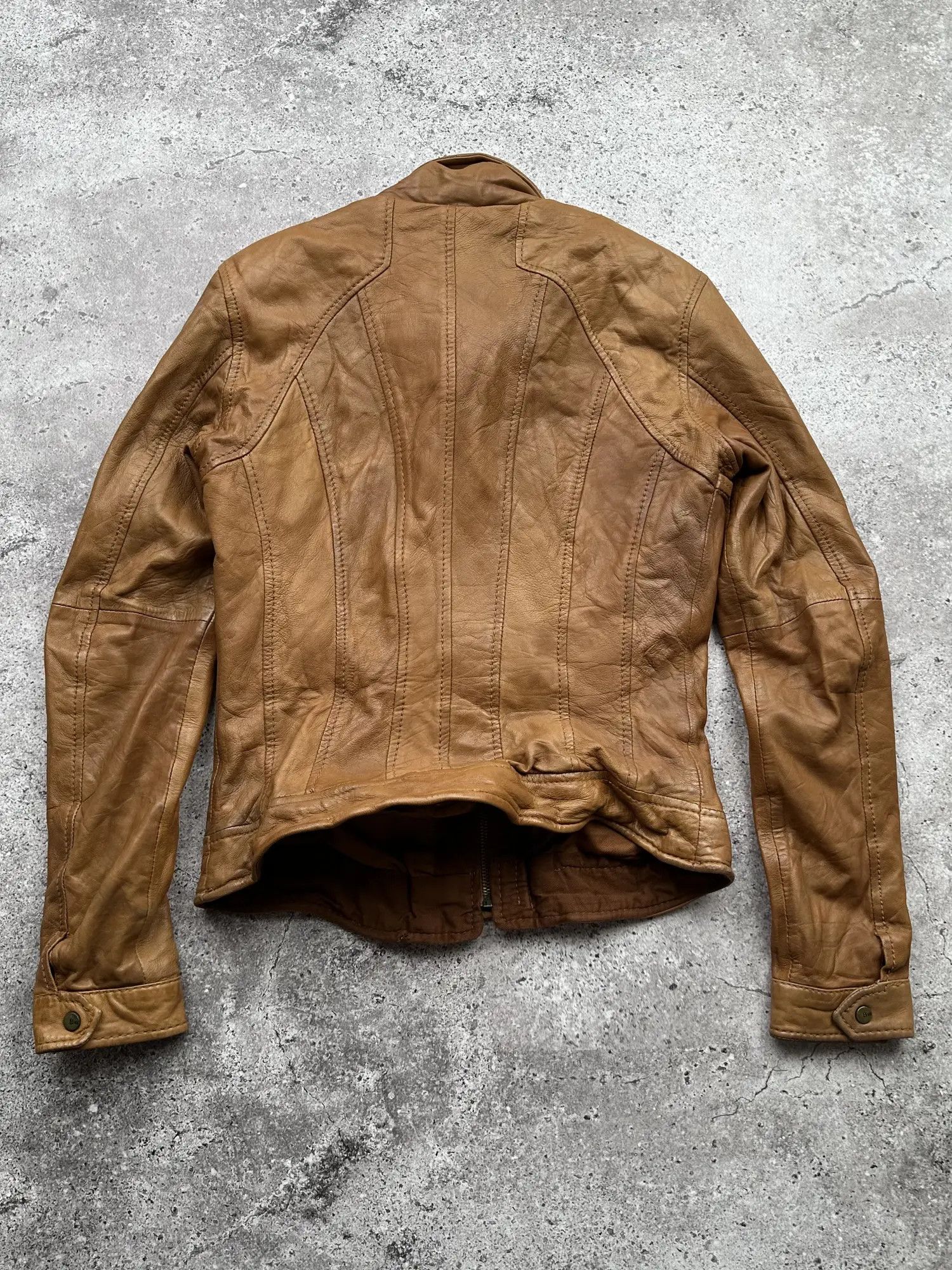 Japanese Brand Vintage Leather Jacket C171(V49) Size M / US 6-8 / IT 42-44 - 10 Thumbnail