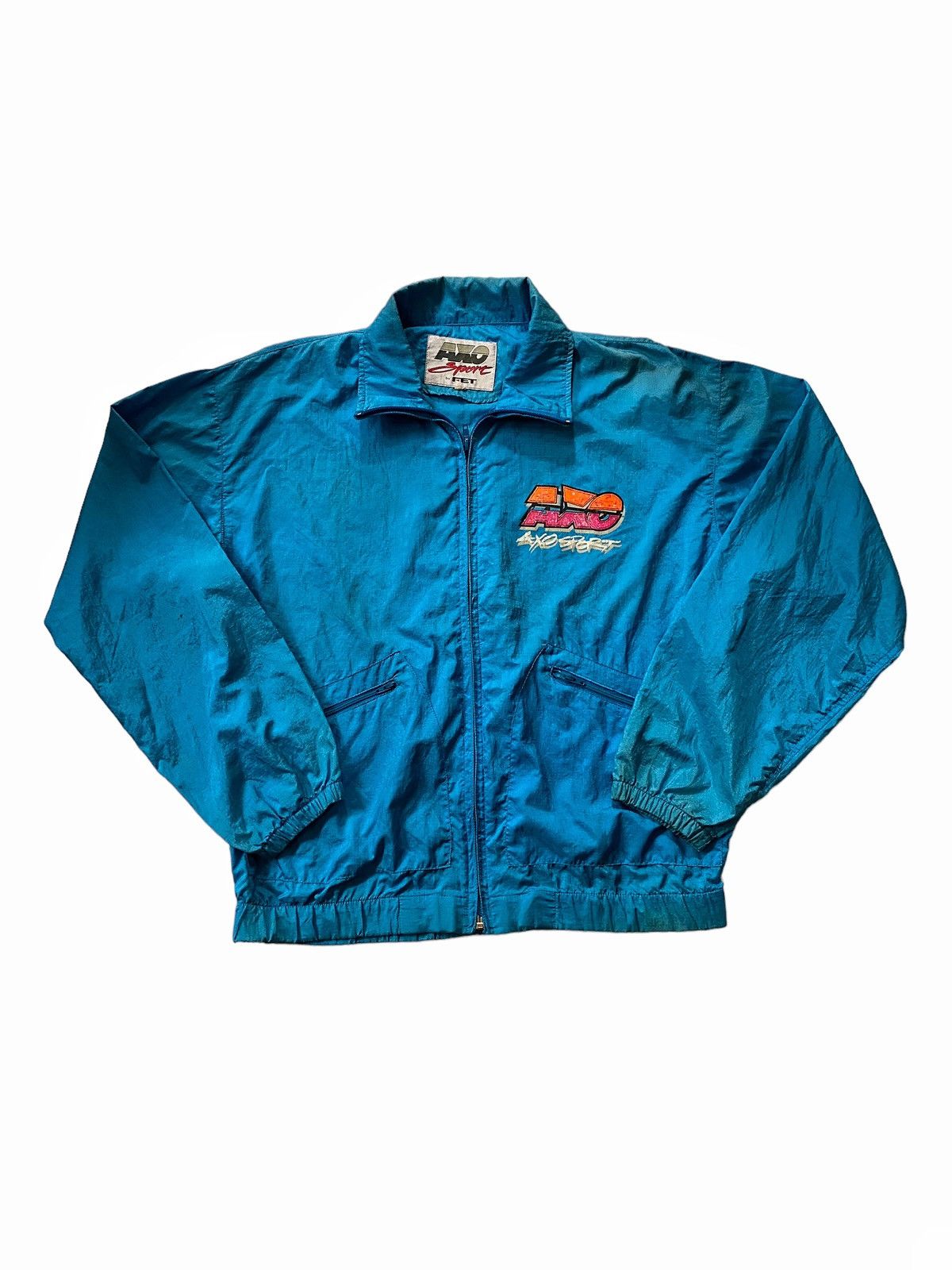 Gear for Sports × Vintage Vintage 90s Official AXO Sport Racing Motocross Jacket Size US M / EU 48-50 / 2 - 2 Thumbnail