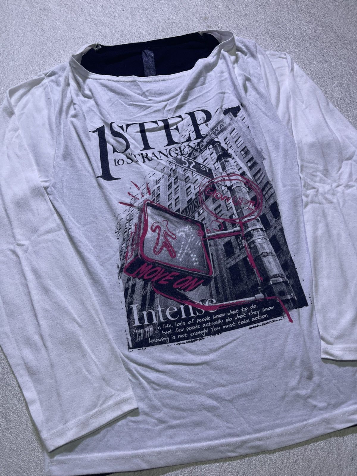 Japanese Brand Y2K INTENSE long sleeve tshirt Size US M / EU 48-50 / 2 - 2 Thumbnail