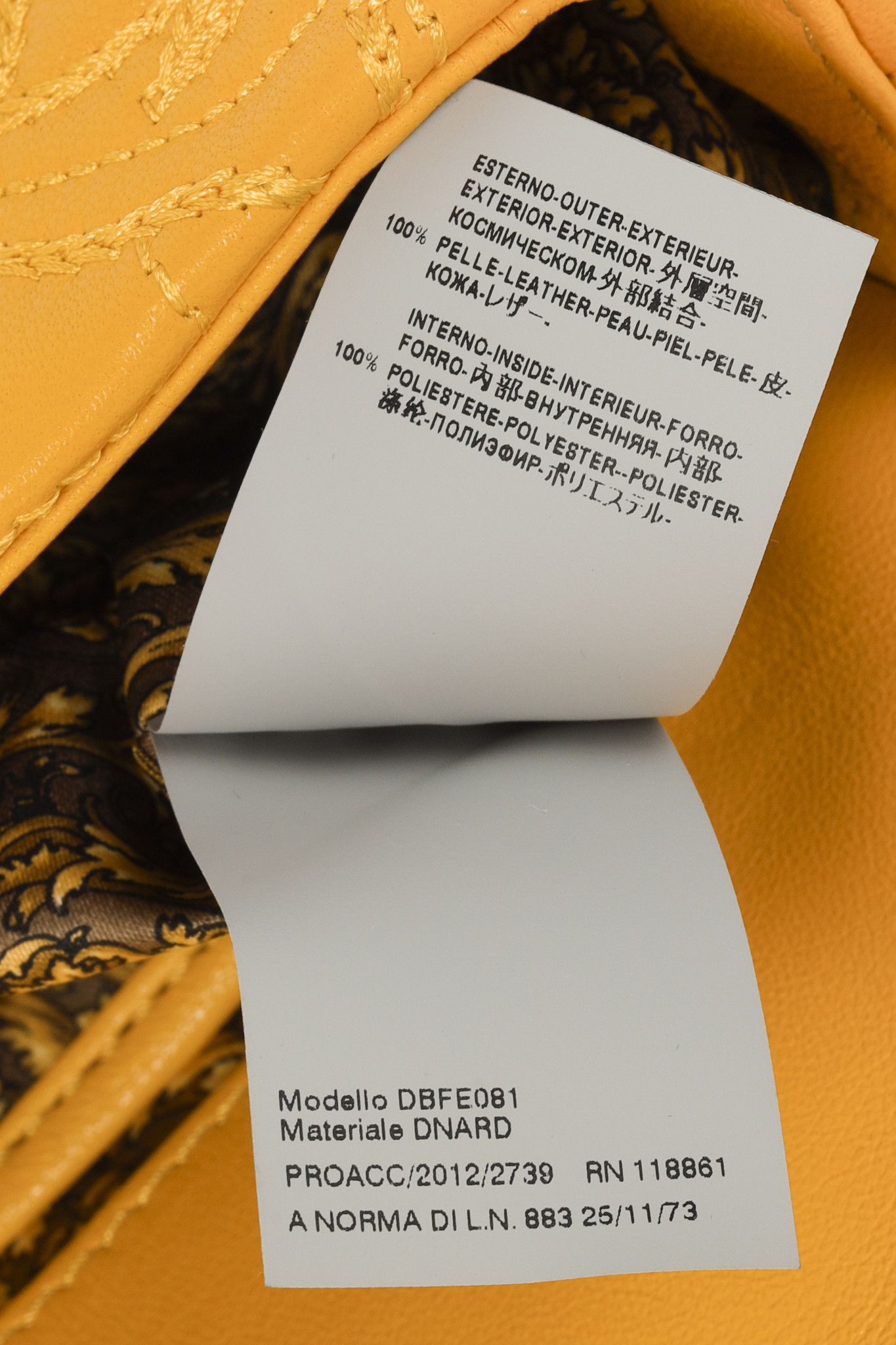 Versace Versace Vanitas Medea Quilted Barocco Clutch Shoulder Bag Size ONE SIZE - 15 Thumbnail