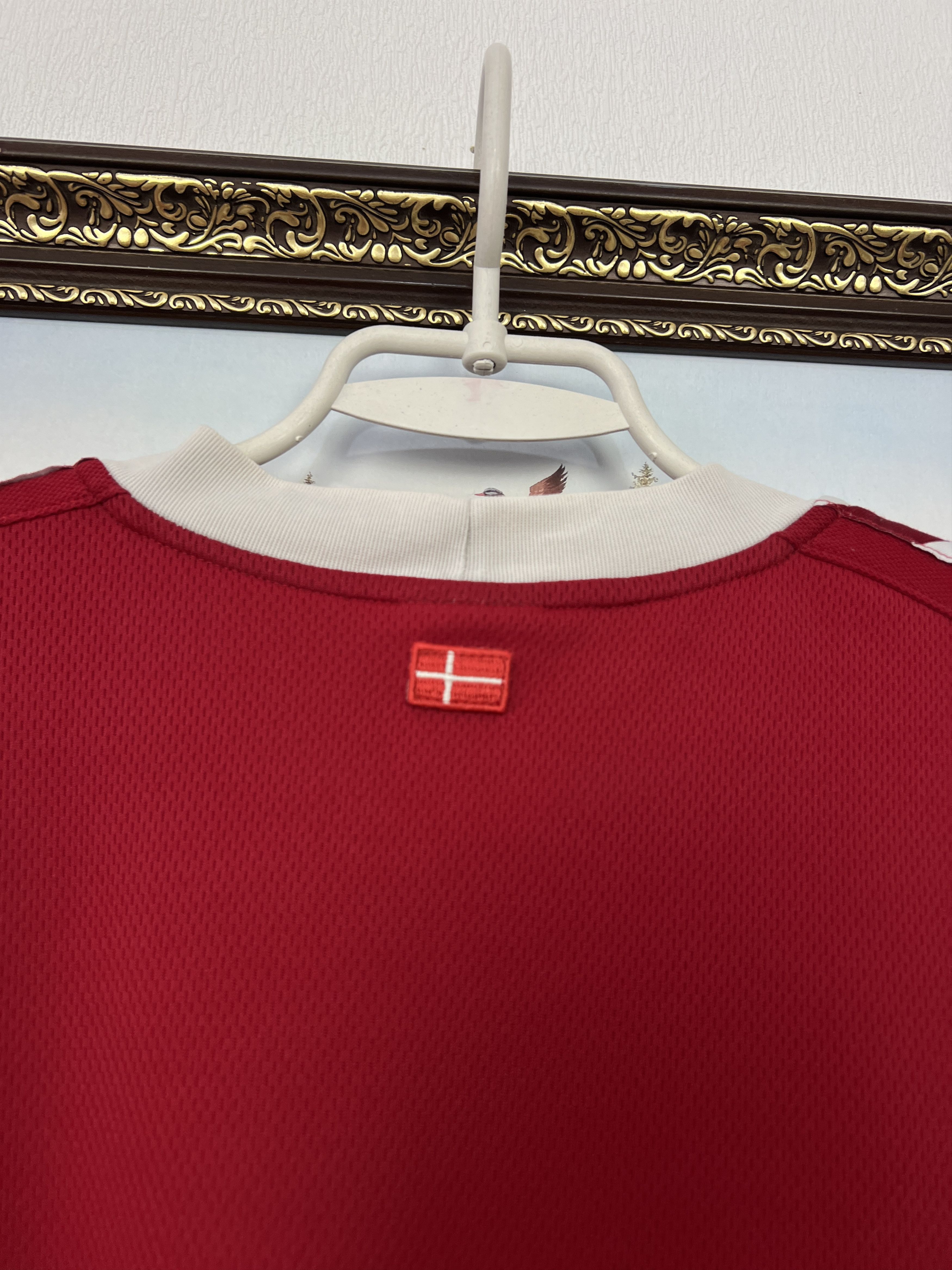 Hummel Denmark football shirt Soccer National Team Jersey Trikot Size US XXL / EU 58 / 5 - 10 Thumbnail
