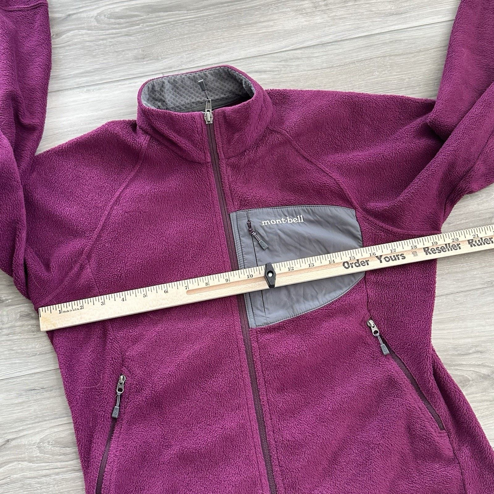 Montbell MontBell Climaplus Pink Fleece Full Zip Jacket Womens Medium Size M / US 6-8 / IT 42-44 - 5 Thumbnail