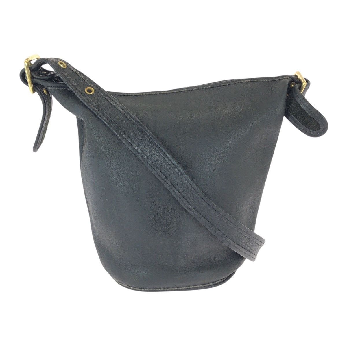 Coach Coach Leather Duffle Bag Leather Shoulder Bag Duty Free For Usa in Black, Women's