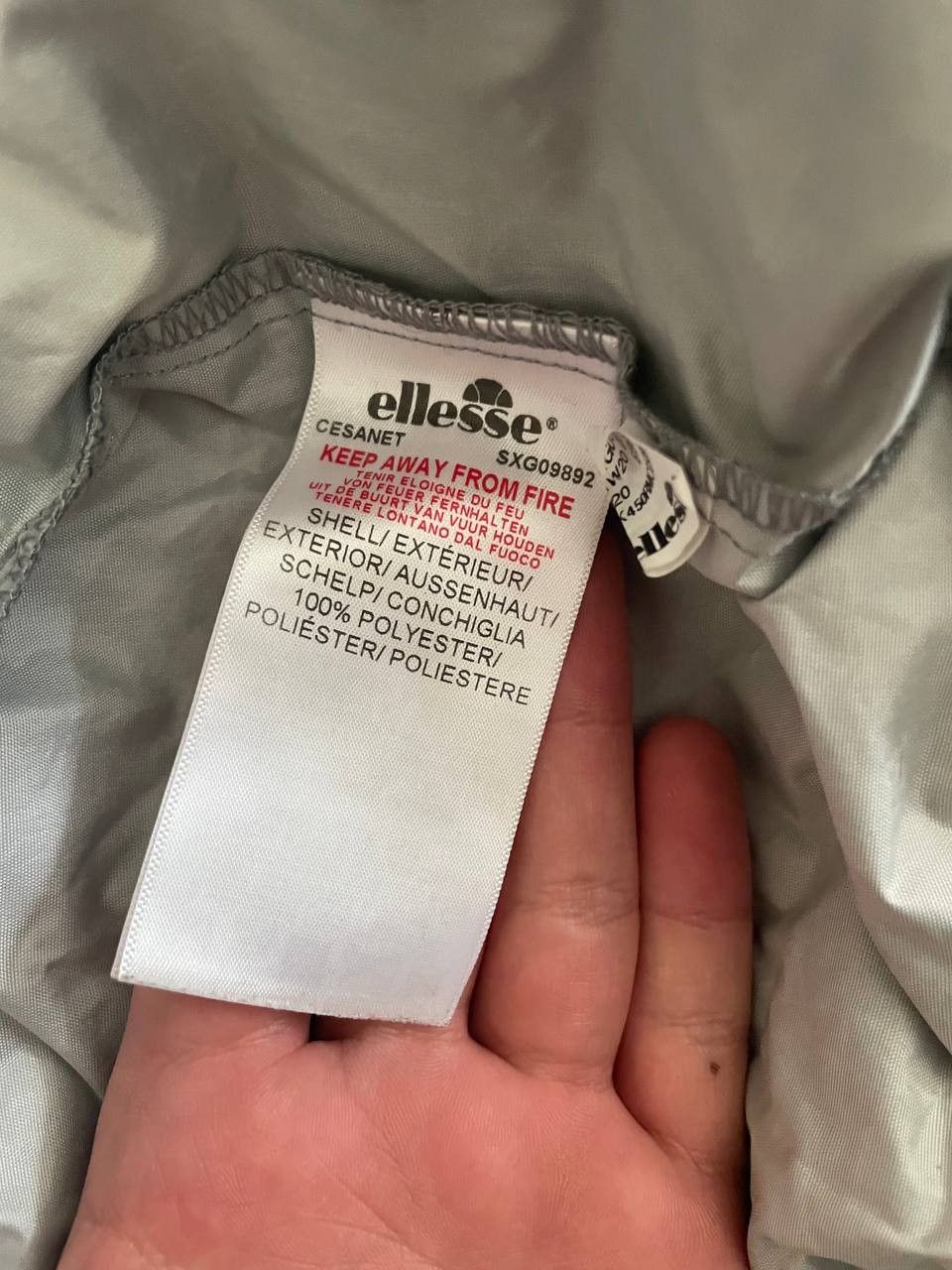 Ellesse Ellesse Reflective Jacket Size US XS / EU 42 / 0 - 5 Thumbnail