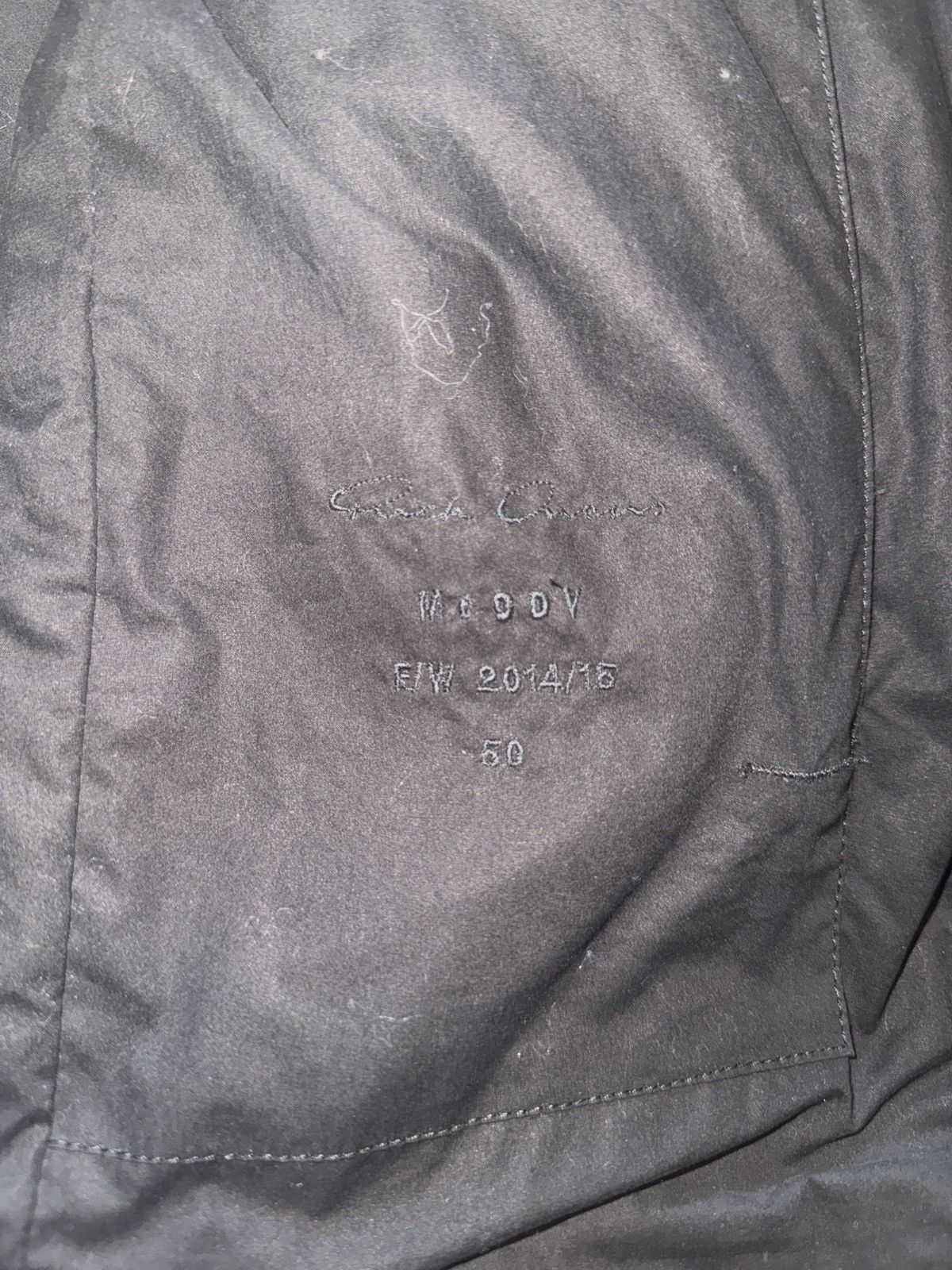Rick Owens Rick Owens Moody Leather Biker Jacket FW 14/15 Size US L / EU 52-54 / 3 - 7 Thumbnail