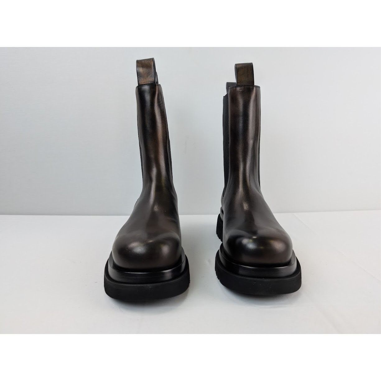 Bottega Veneta o1rshd1 Q:2 / Lug Boots in Ebony Size US 9 / EU 42 - 8 Thumbnail