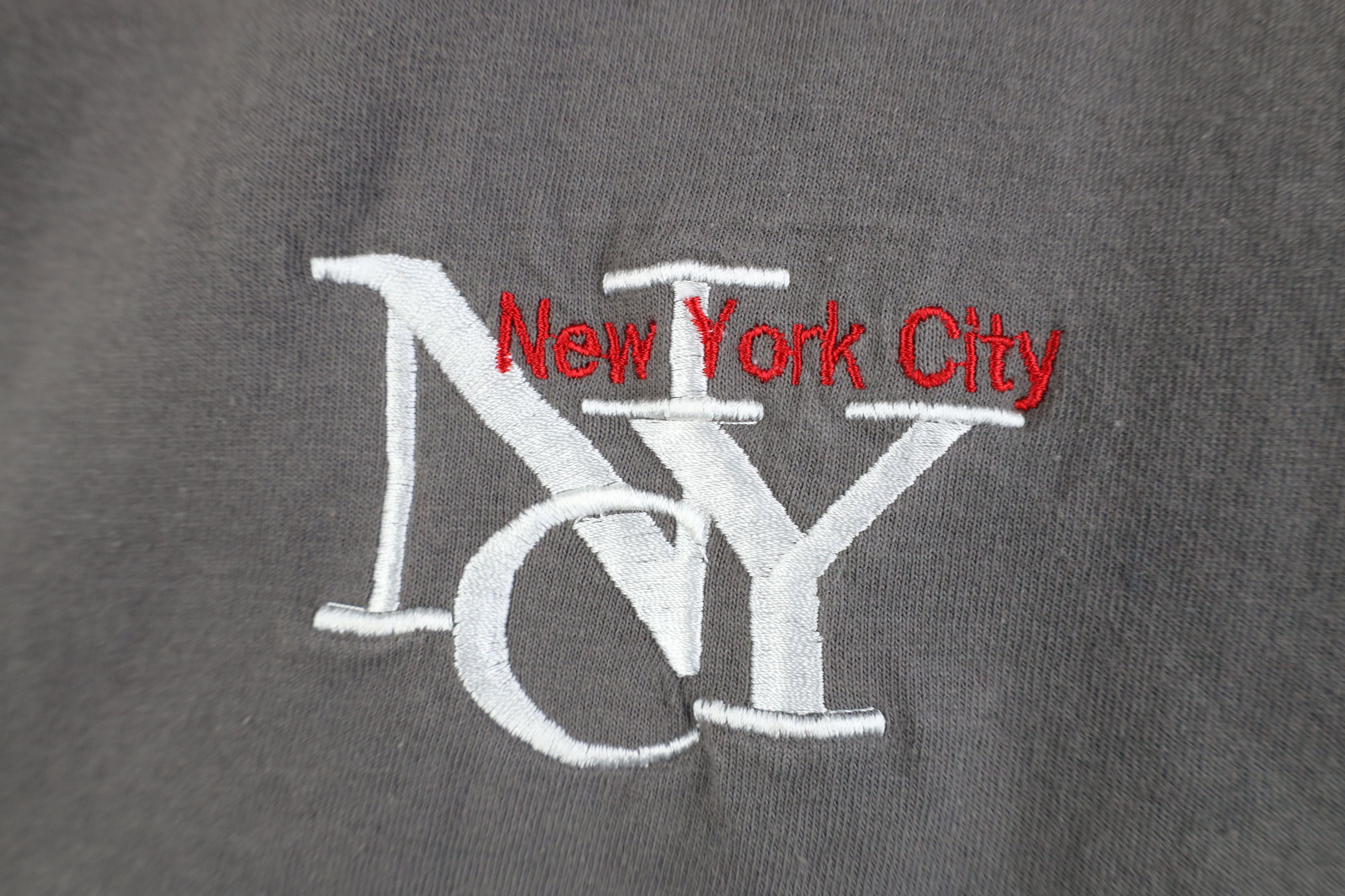Vintage Vintage 90s Streetwear Spell New York City NYC T-Shirt Gray Size US S / EU 44-46 / 1 - 4 Thumbnail