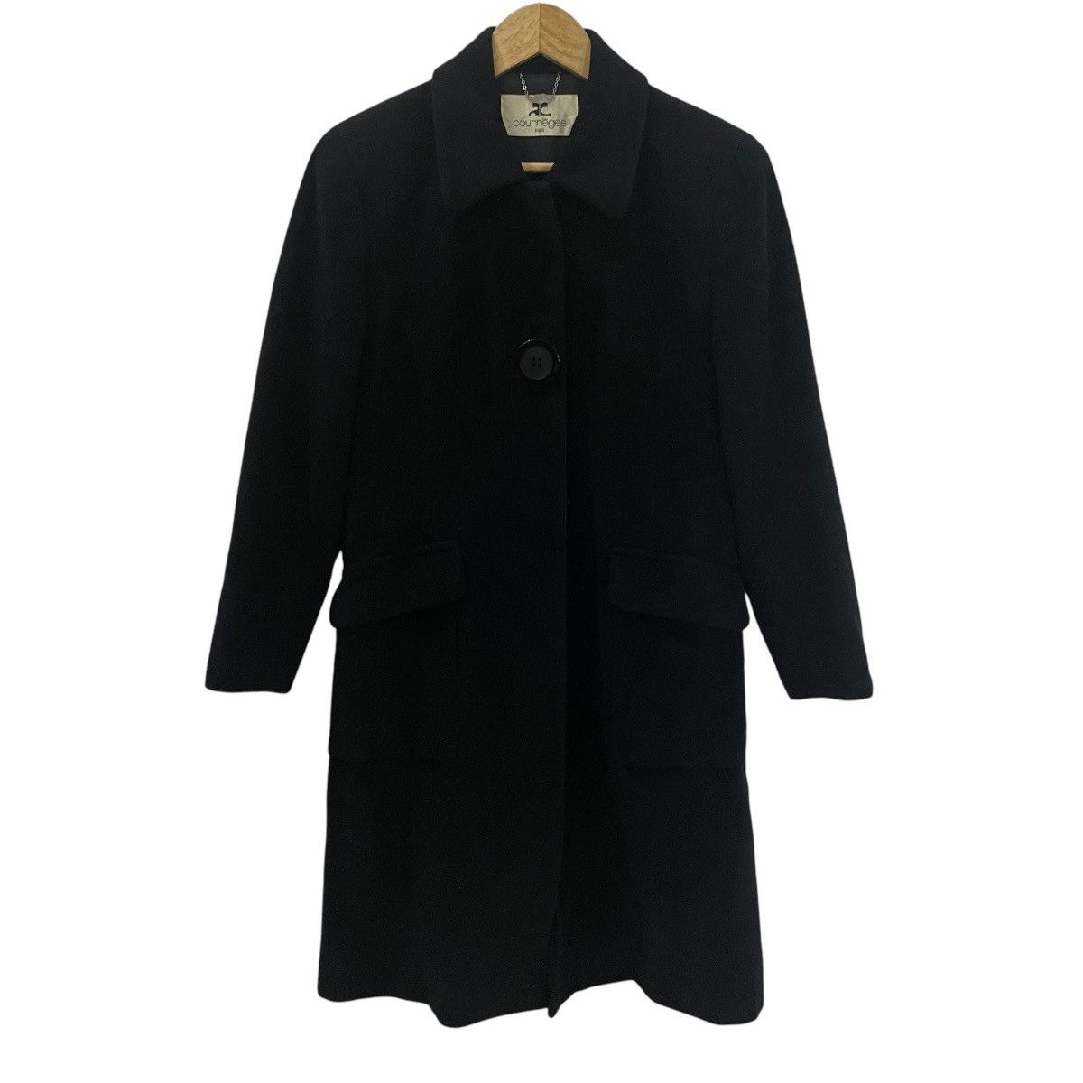 Courreges Vintage Courreges Paris Trench Coat Size L / US 10 / IT 46 - 1 Thumbnail