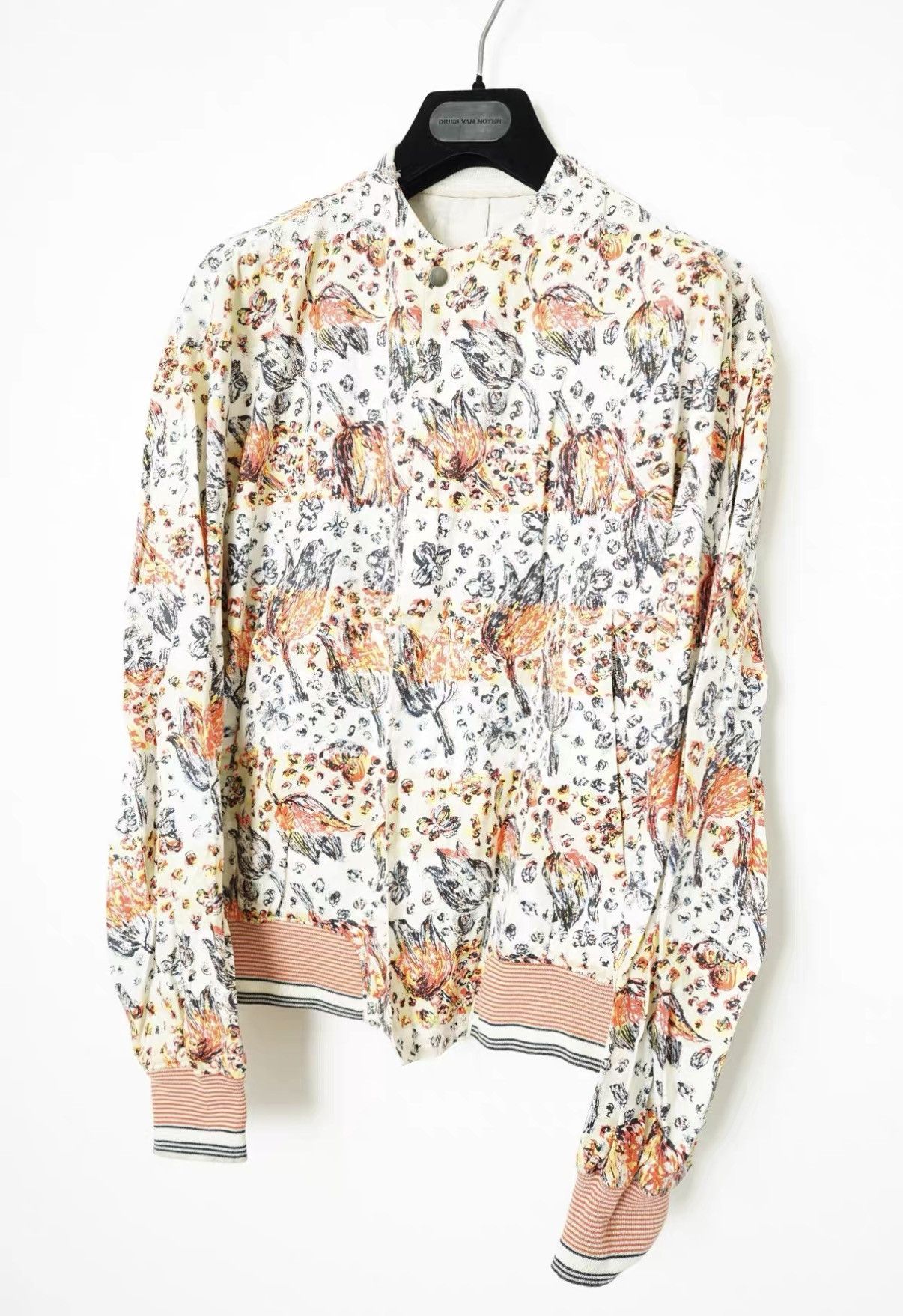 Yohji Yamamoto Yohji Yamamoto Y's for Men Floral Zip Jacket Size US M / EU 48-50 / 2 - 2 Thumbnail