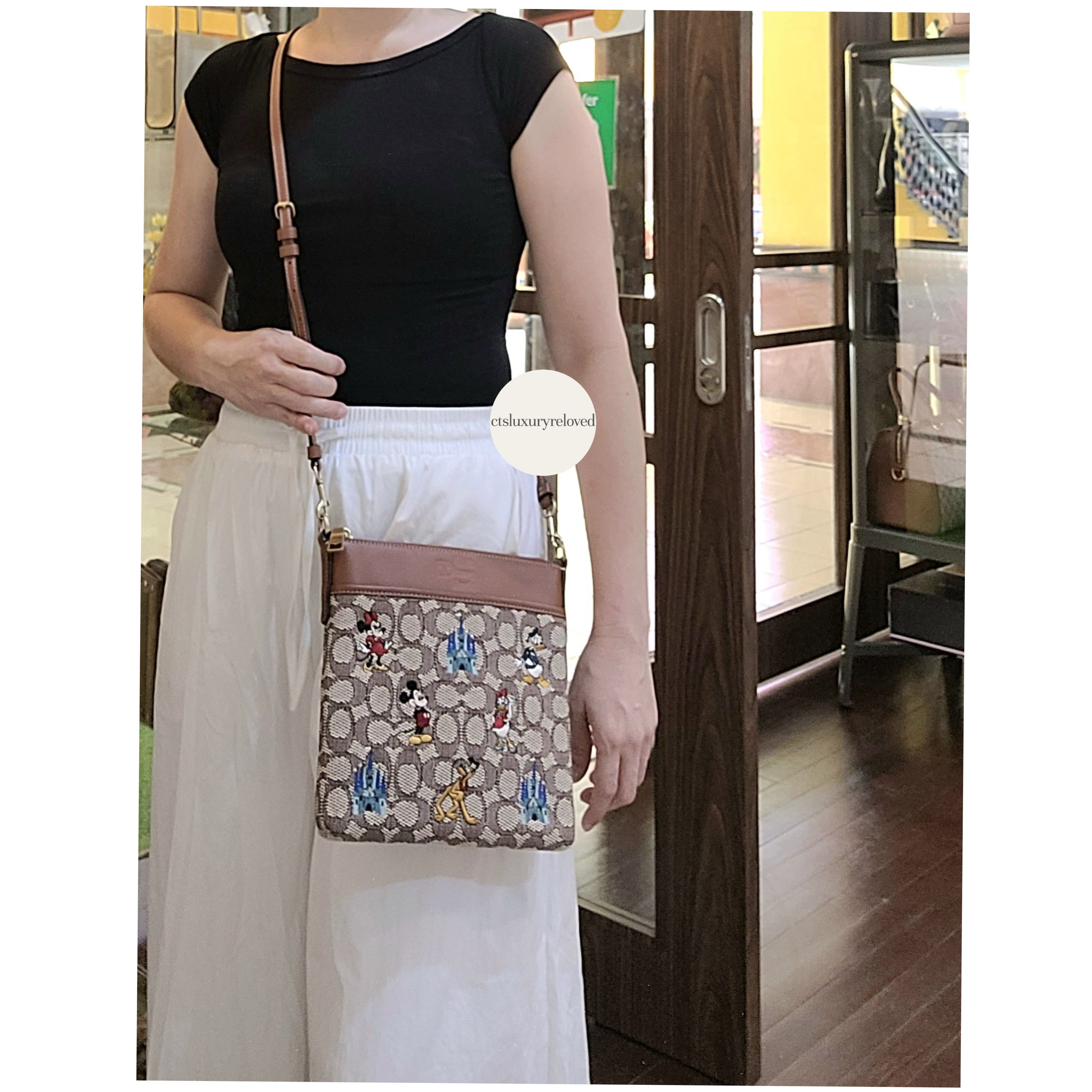Coach × Disney Coach Disney Kitt Messenger Crossbody Bag Size ONE SIZE - 9 Thumbnail