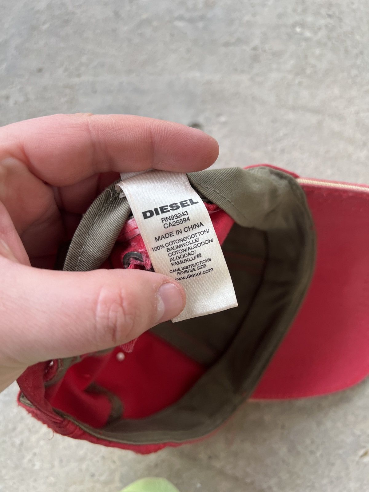 Diesel Diesel Cap Size ONE SIZE - 6 Thumbnail