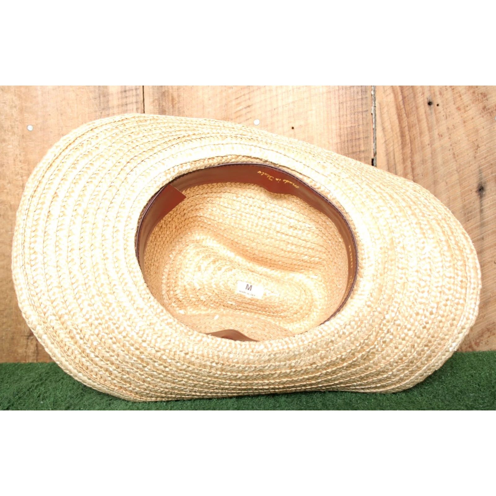 Vintage VINTAGE Miller High Life Band Straw Stomper Cowboy Hat Sz. M Natural Unisex Adults Cowboy Hat Beer 90s Mens Size ONE SIZE - 7 Thumbnail