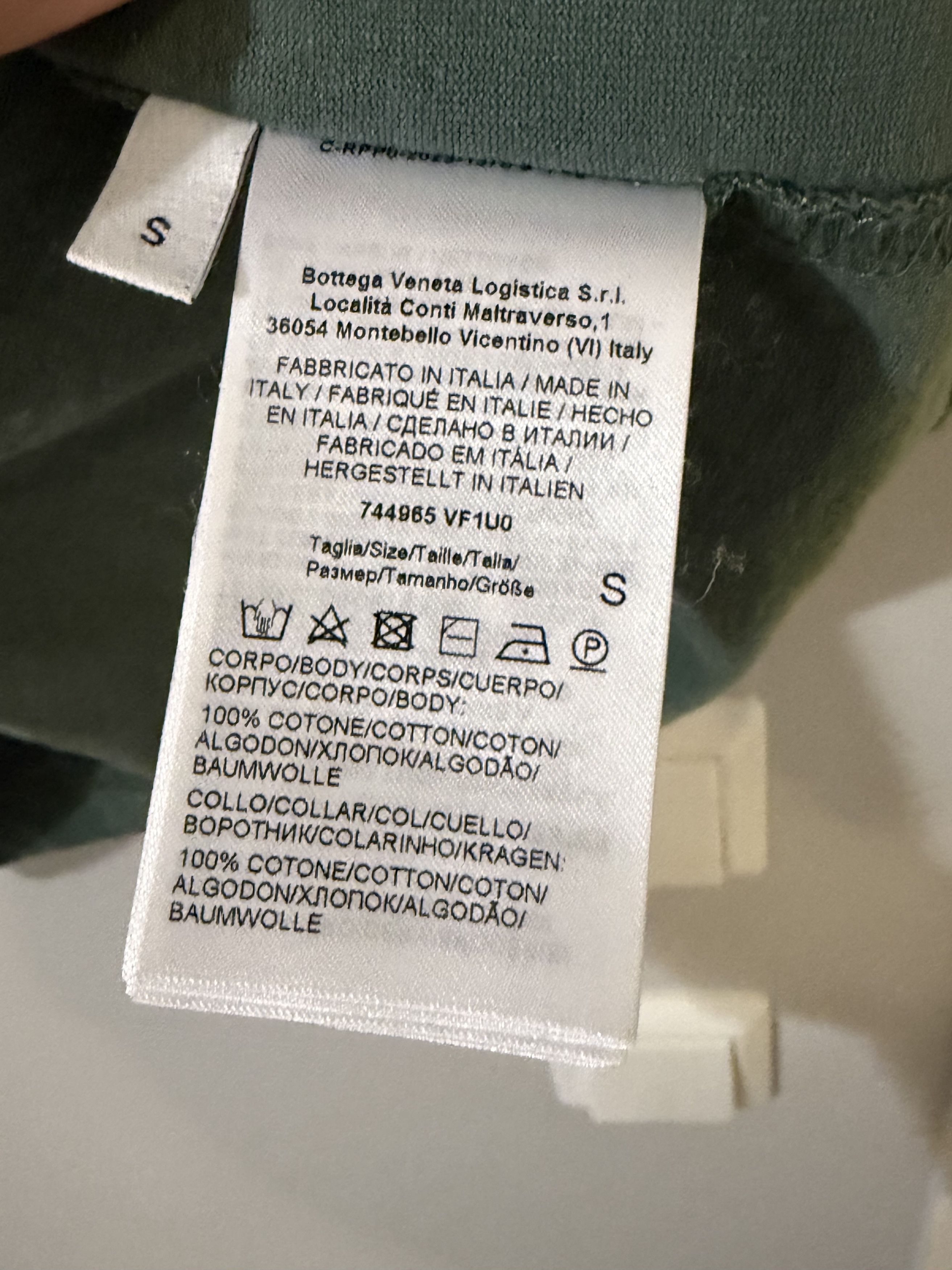 Bottega Veneta green shirt 25 24 Size US S / EU 44-46 / 1 - 5 Thumbnail