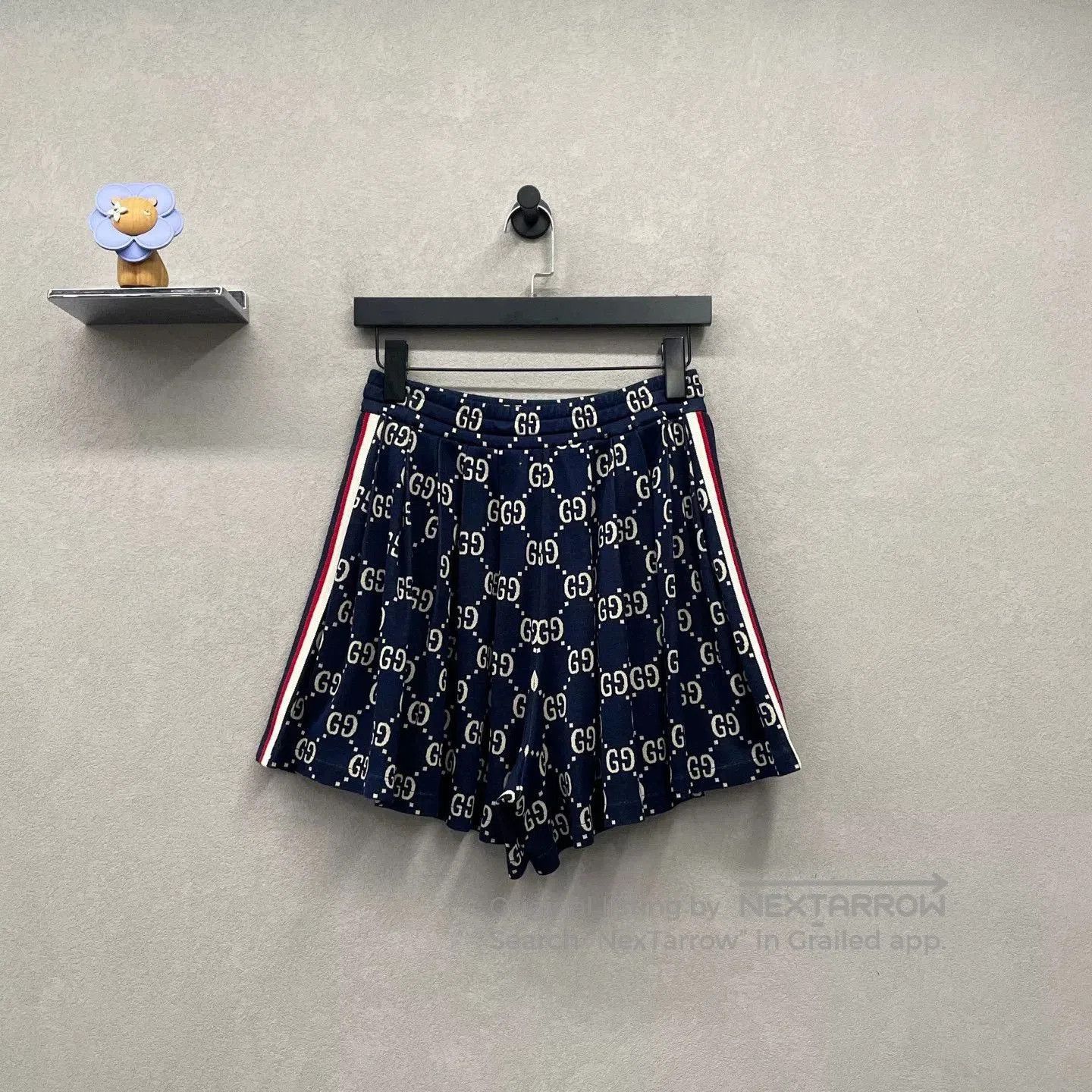 Gucci Gucci Blue Jacquard All. Size 22" - 2 Thumbnail