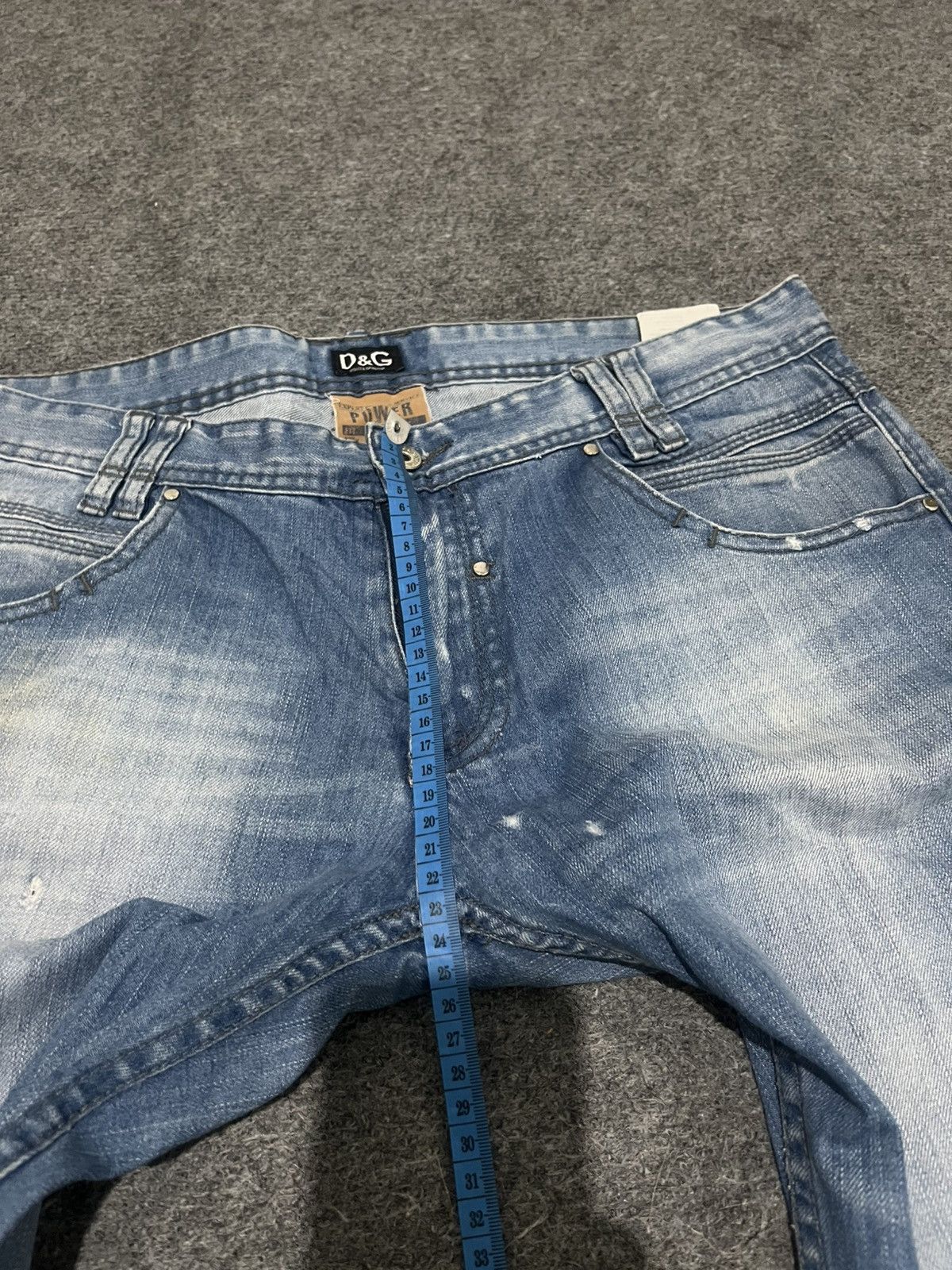 Dolce & Gabbana Japanese D&G Distrassed Denim Size US 34 / EU 50 - 16 Thumbnail