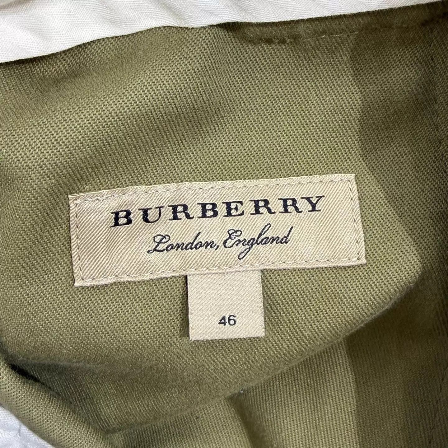 Burberry Burberry 99 New Khaki Cargo Col Logo Embroidery 46 Size US 30 / EU 46 - 5 Thumbnail