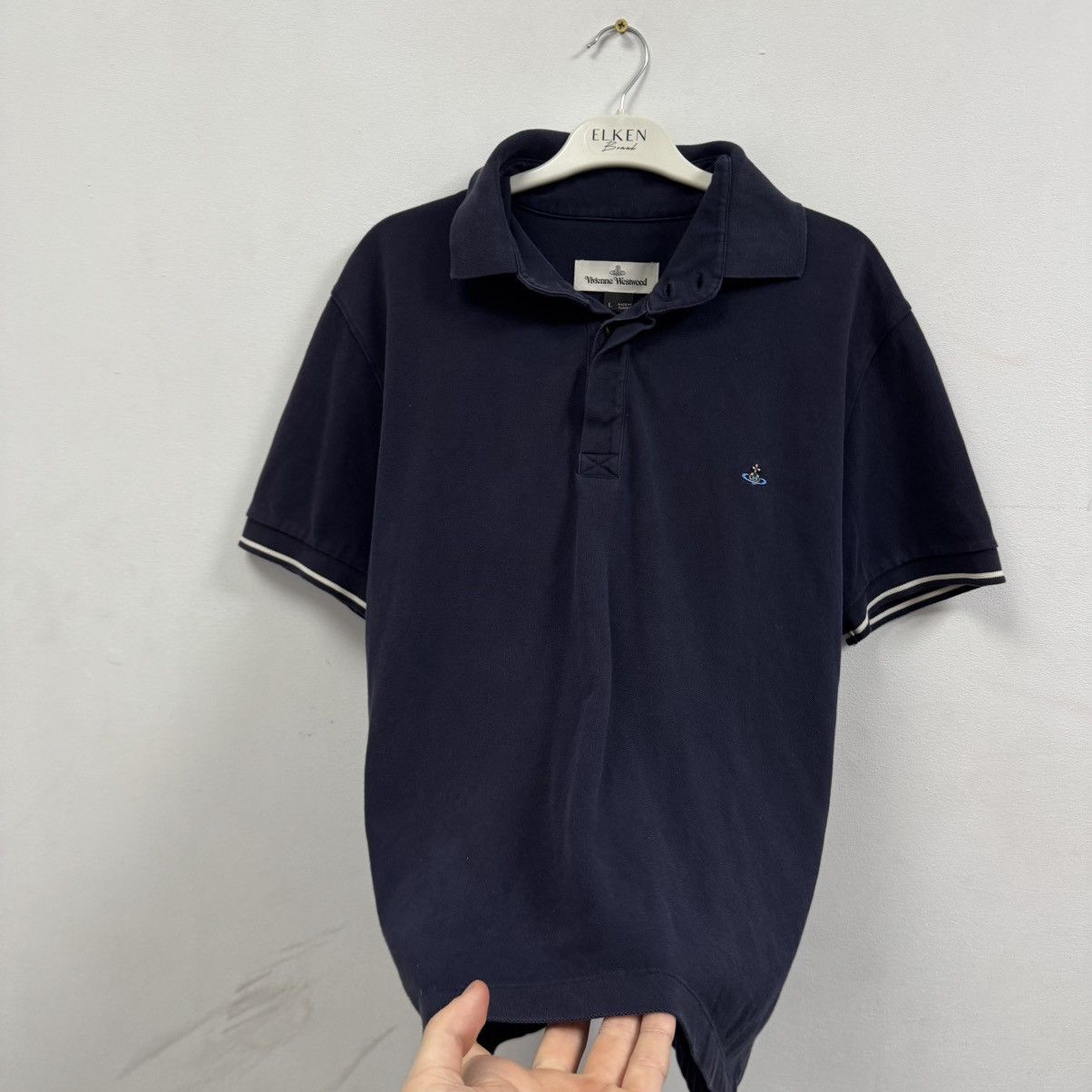 Vivienne Westwood Vintage Vivienne Westwood polo shirt Size US L / EU 52-54 / 3 - 3 Thumbnail