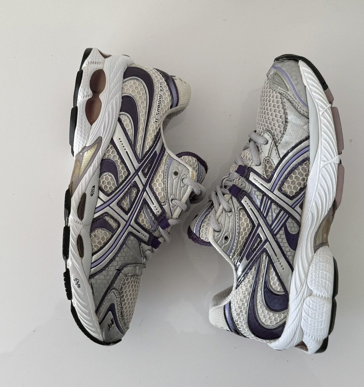 Asics VINTAGE ASICS Y2K GEL NIMBUS HYPE SK8 GORPCORE SNEAKERS Size US 7 / IT 37 - 3 Thumbnail