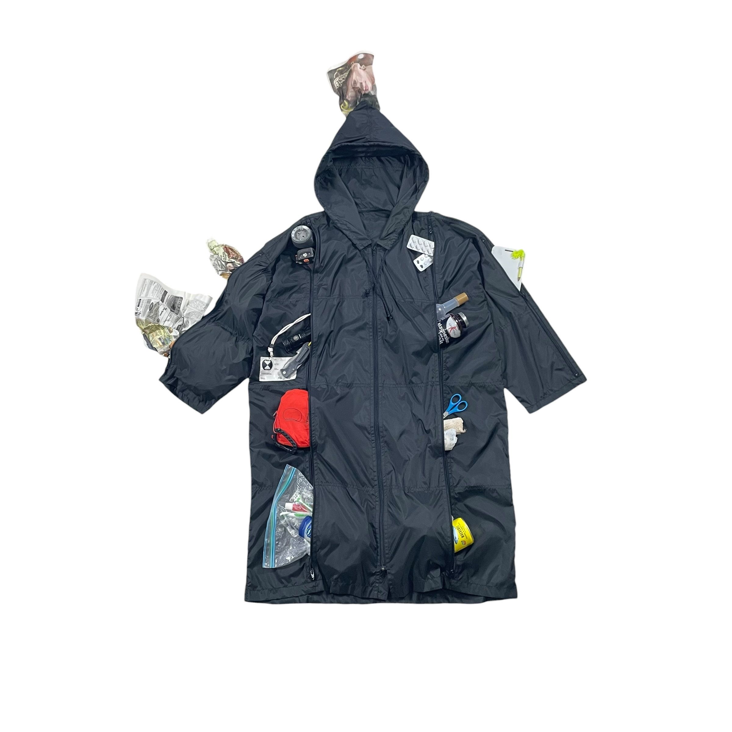 Final Home Vintage Final Home S/S 1995 Hooded Survival Jacket Size US M / EU 48-50 / 2 - 2 Thumbnail