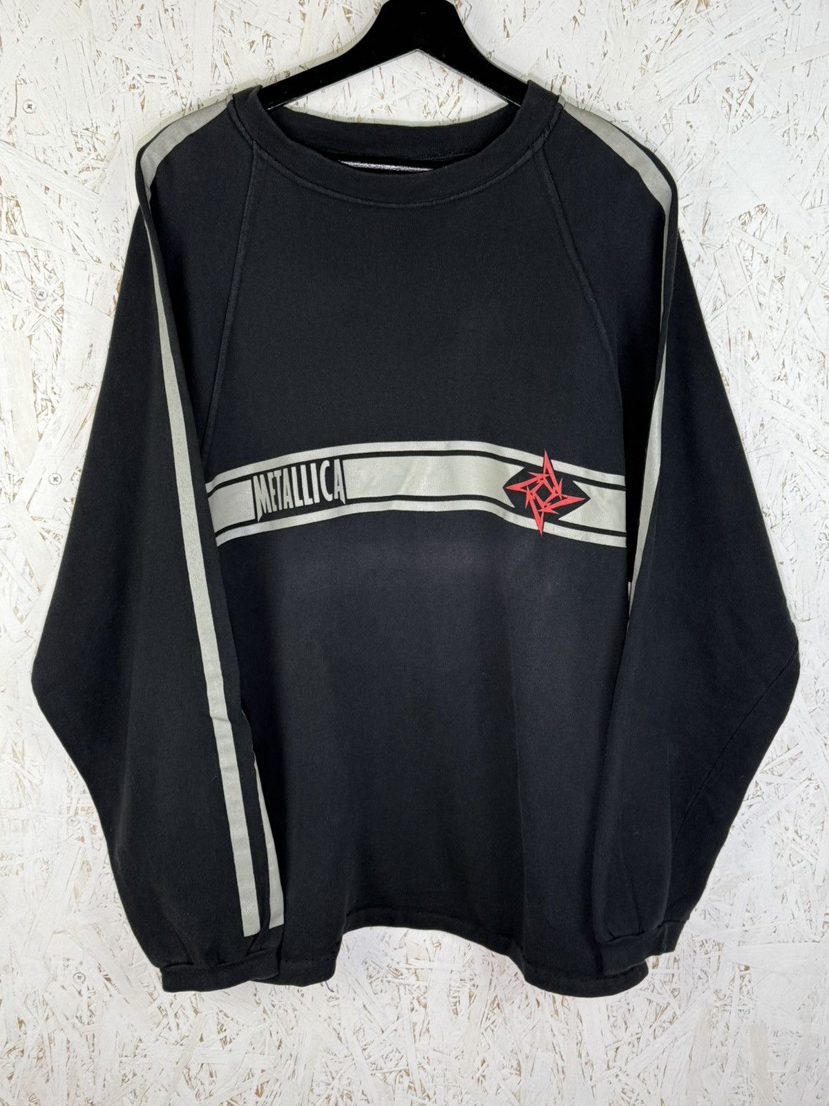 90s Vintage Metallica Rock Metal Band Sweatshirt Crewneck XL