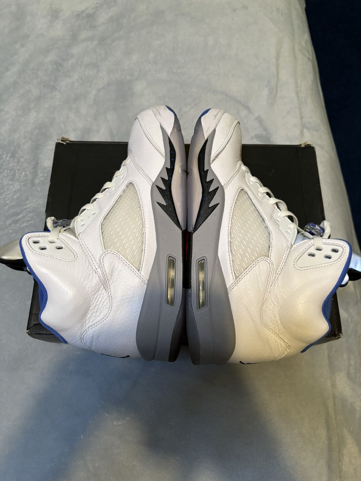 Jordan Brand Air Jordan 5 Retro Stealth 2.0 2021 Size 12 Size US 12 / EU 45 - 3 Thumbnail