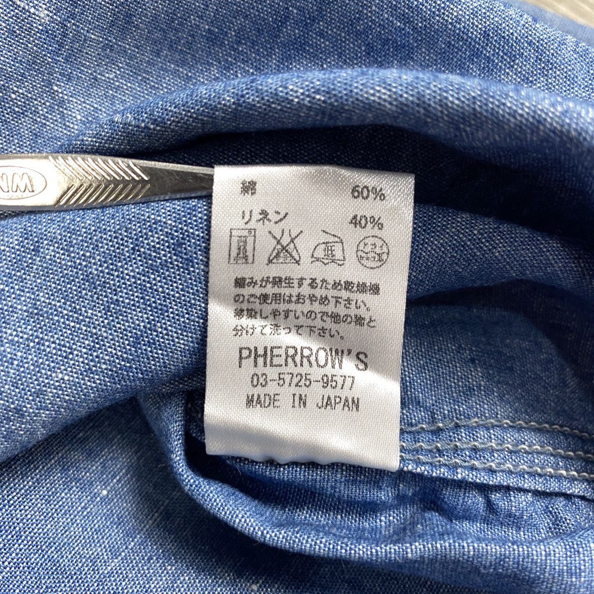 Pherrow's Pherrow’s 770WS Chambray Work Shirt Size US M / EU 48-50 / 2 - 7 Thumbnail