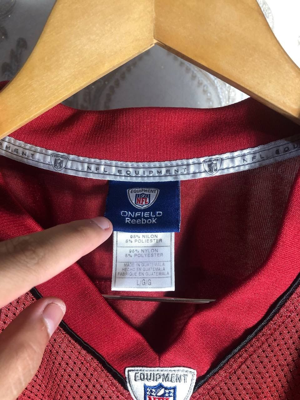 Reebok VINTAGE REEBOK ARIZONA CARDINALS NFL RETRO RUGBY JERSEY 90s Size US L / EU 52-54 / 3 - 3 Thumbnail