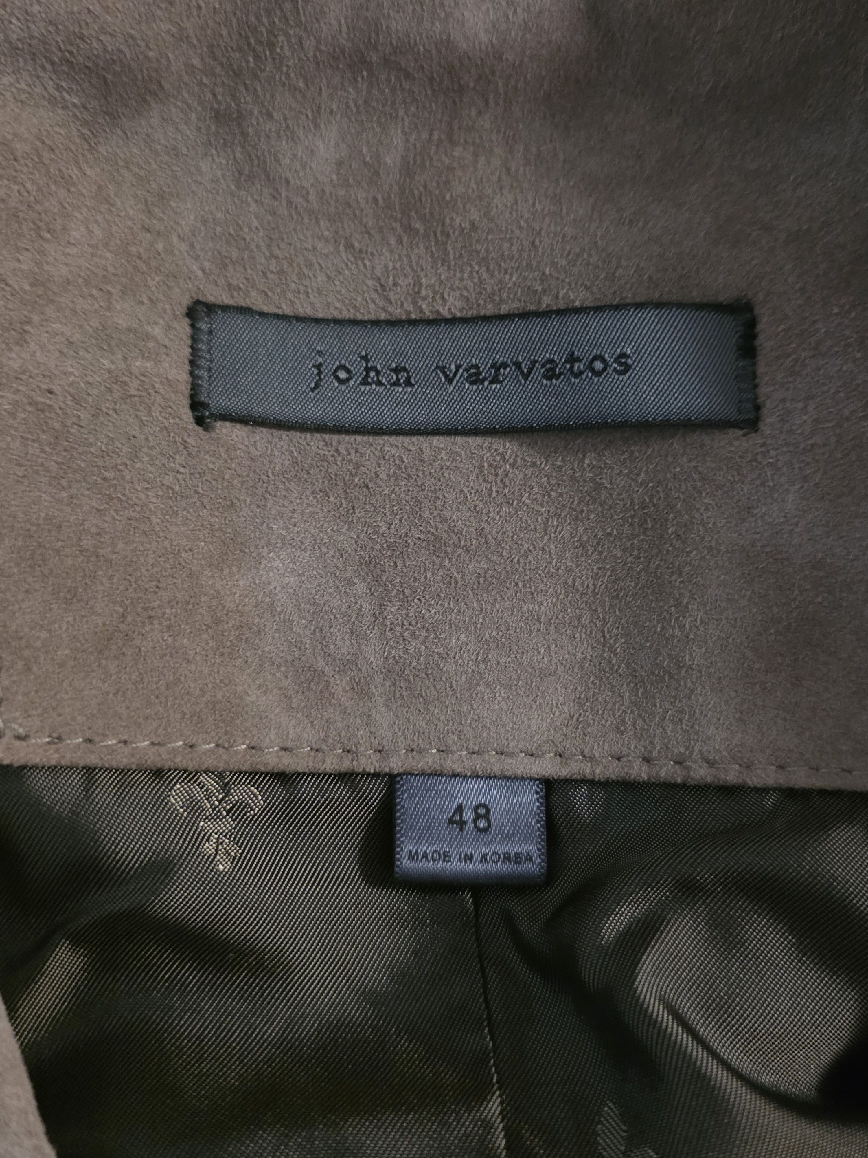 John Varvatos Suede Jacket John Varvatos Size US M / EU 48-50 / 2 - 6 Thumbnail