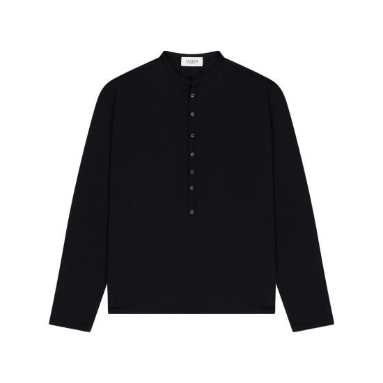 Laneus LANEUS Men T-Shirts ATH051 110 BLACK Size US L / EU 52-54 / 3 - 1 Thumbnail