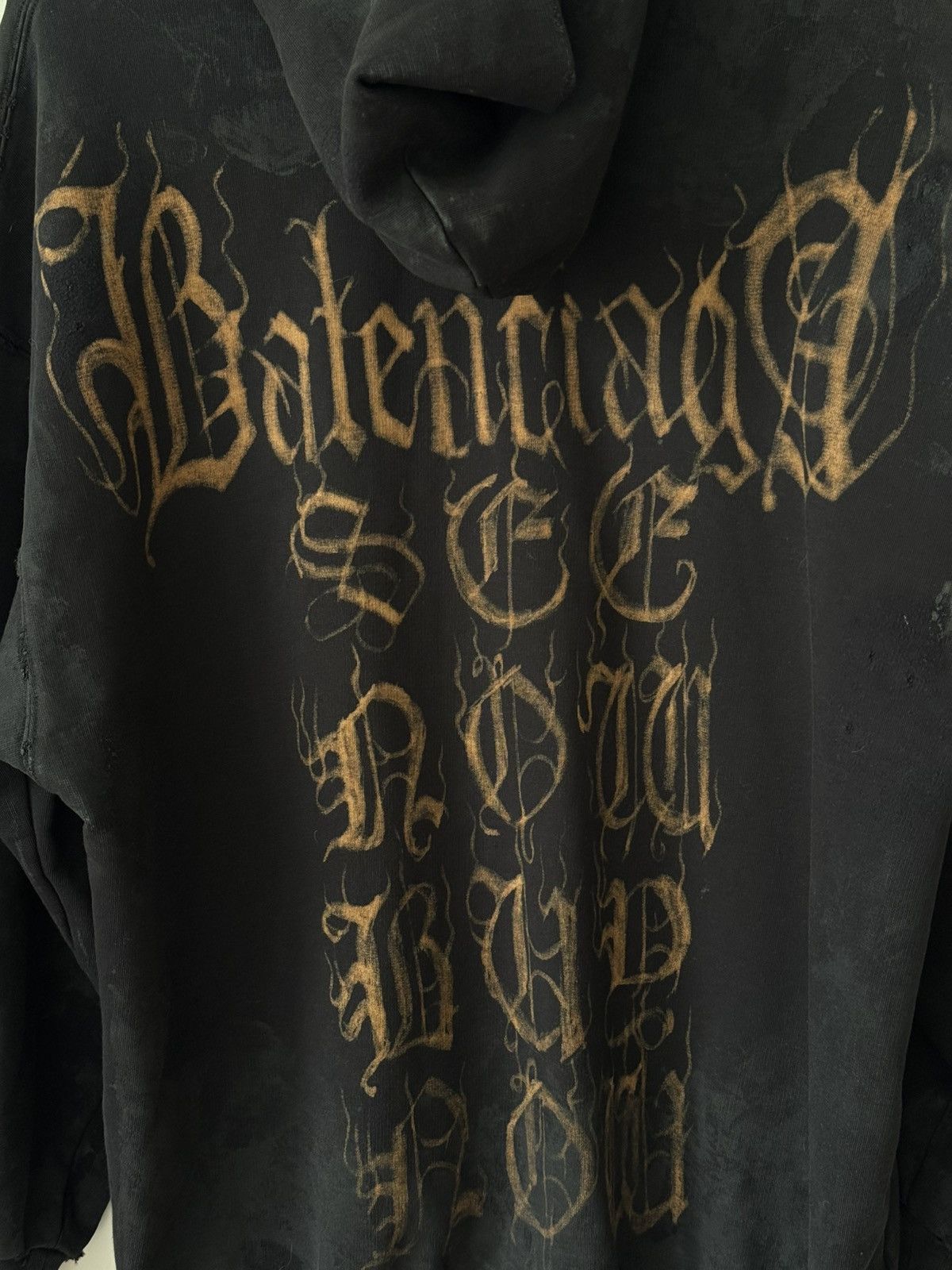 Balenciaga Balenciaga Heavy Metal Zip-Up Hoodie Size US S / EU 44-46 / 1 - 3 Thumbnail