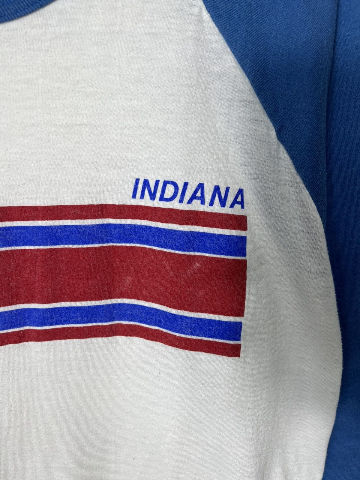 Vintage Vintage very rare 80s Indy 500 Indiana Raglan 3/4 sleeves Size US M / EU 48-50 / 2 - 7 Thumbnail