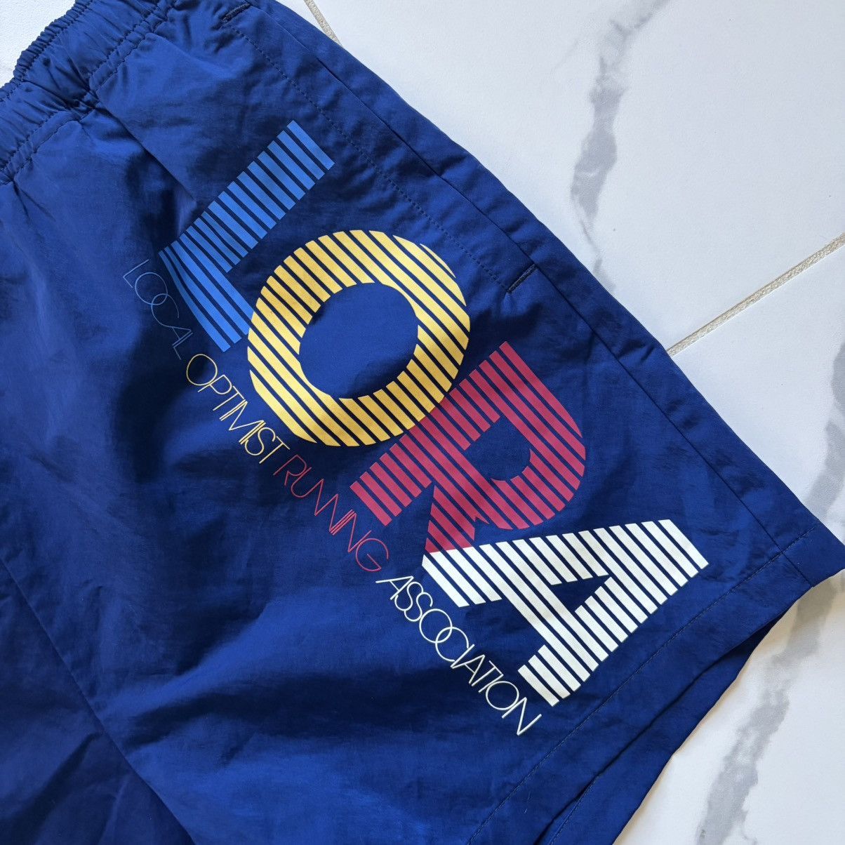 Madhappy Madhappy LORA Nylon Shorts 5” Blue Size M Local Optimist Size US 30 / EU 46 - 4 Thumbnail