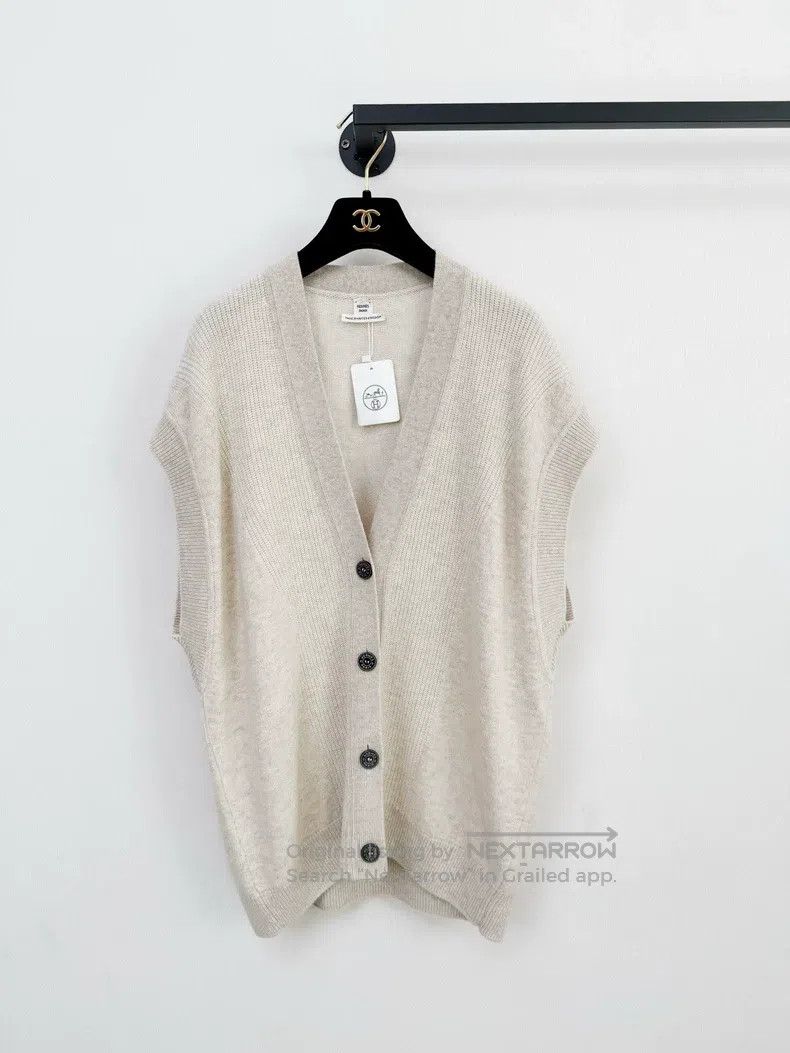 Hermes Hermes Cashmere knitted vest Size XS / US 0-2 / IT 36-38 - 1 Thumbnail
