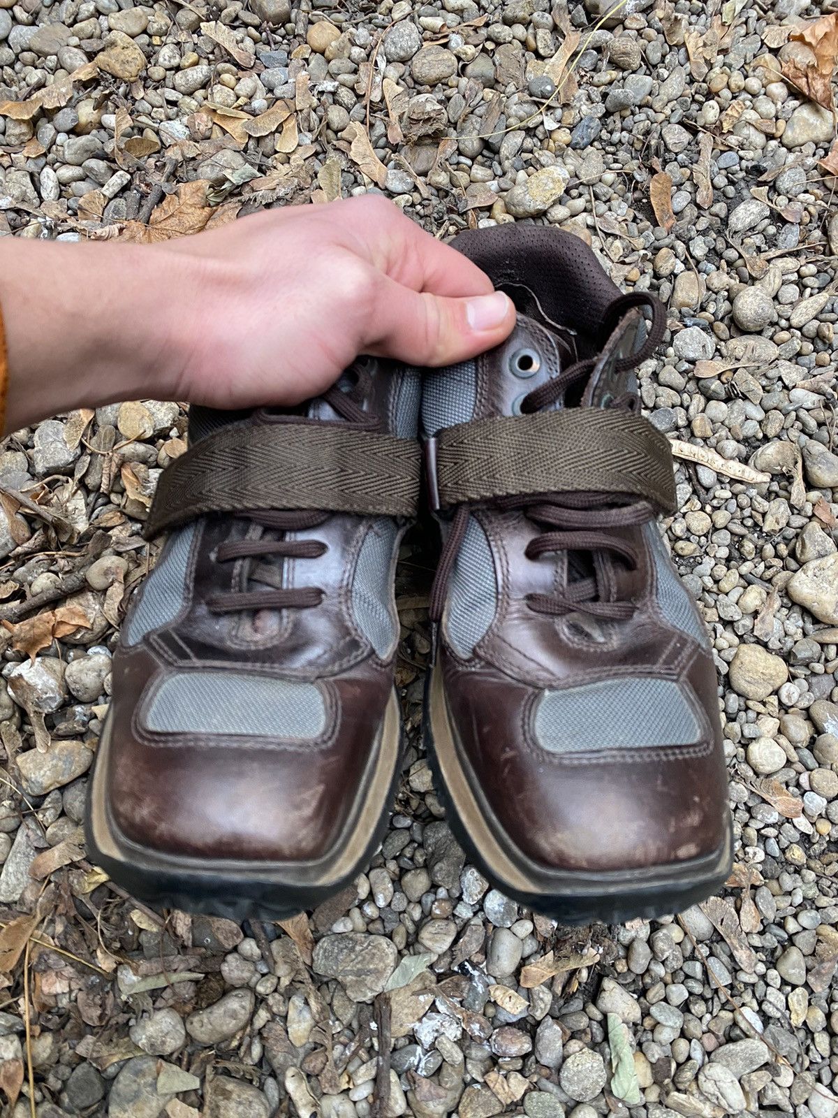 Prada × Vintage Vintage 90s Prada Leather American Cup Boots Size US 7 / EU 40 - 3 Thumbnail