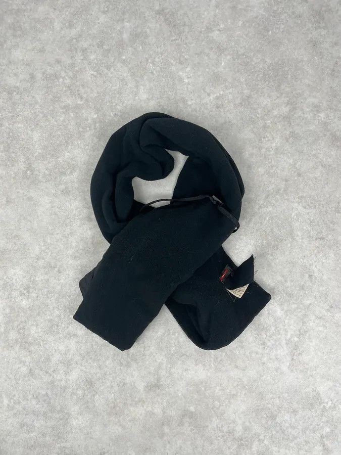 Prada 2000s Prada Black Nylon Warm Scarf Size ONE SIZE - 3 Thumbnail